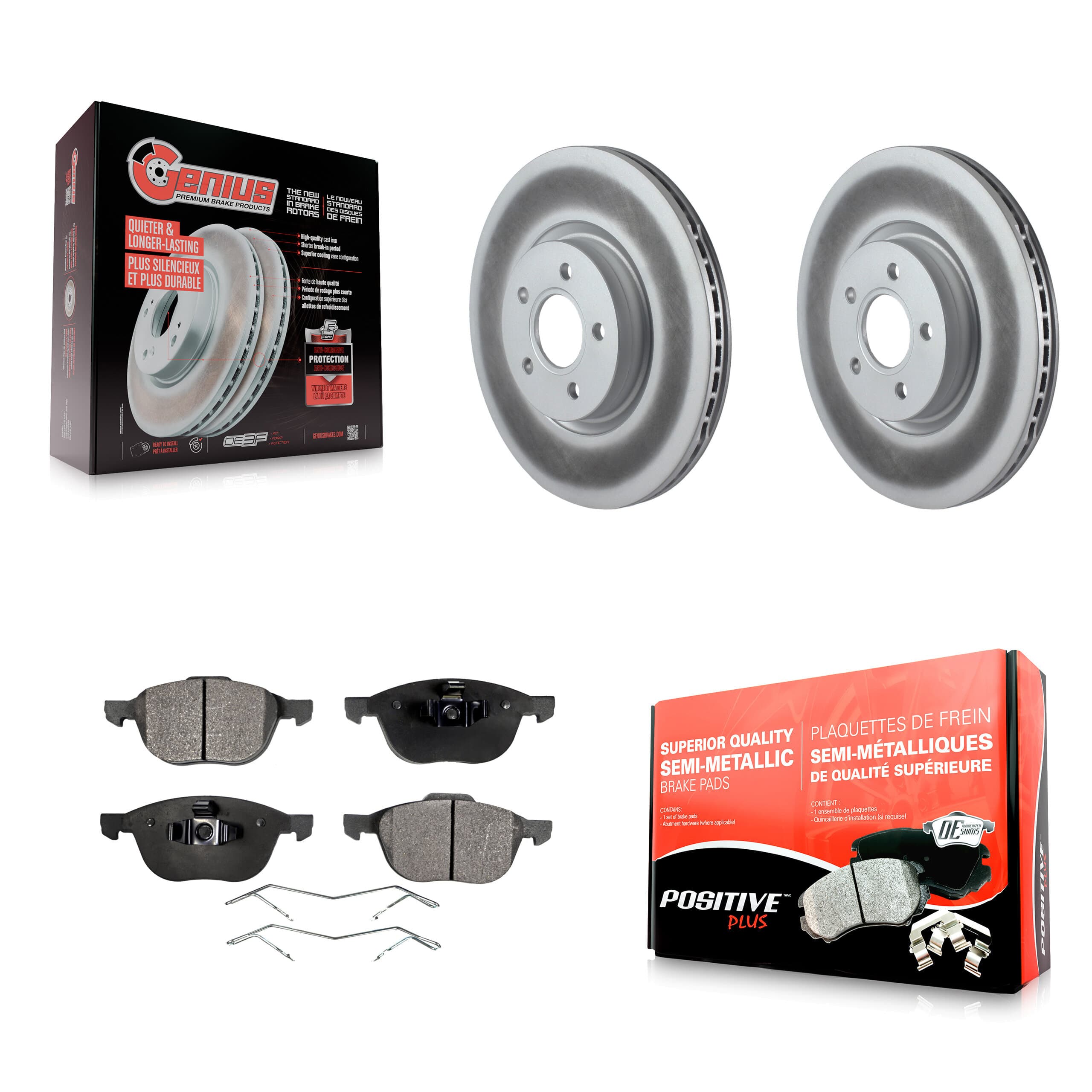Transit Auto - KGF-100371 - Front Disc Brake Kits image 1