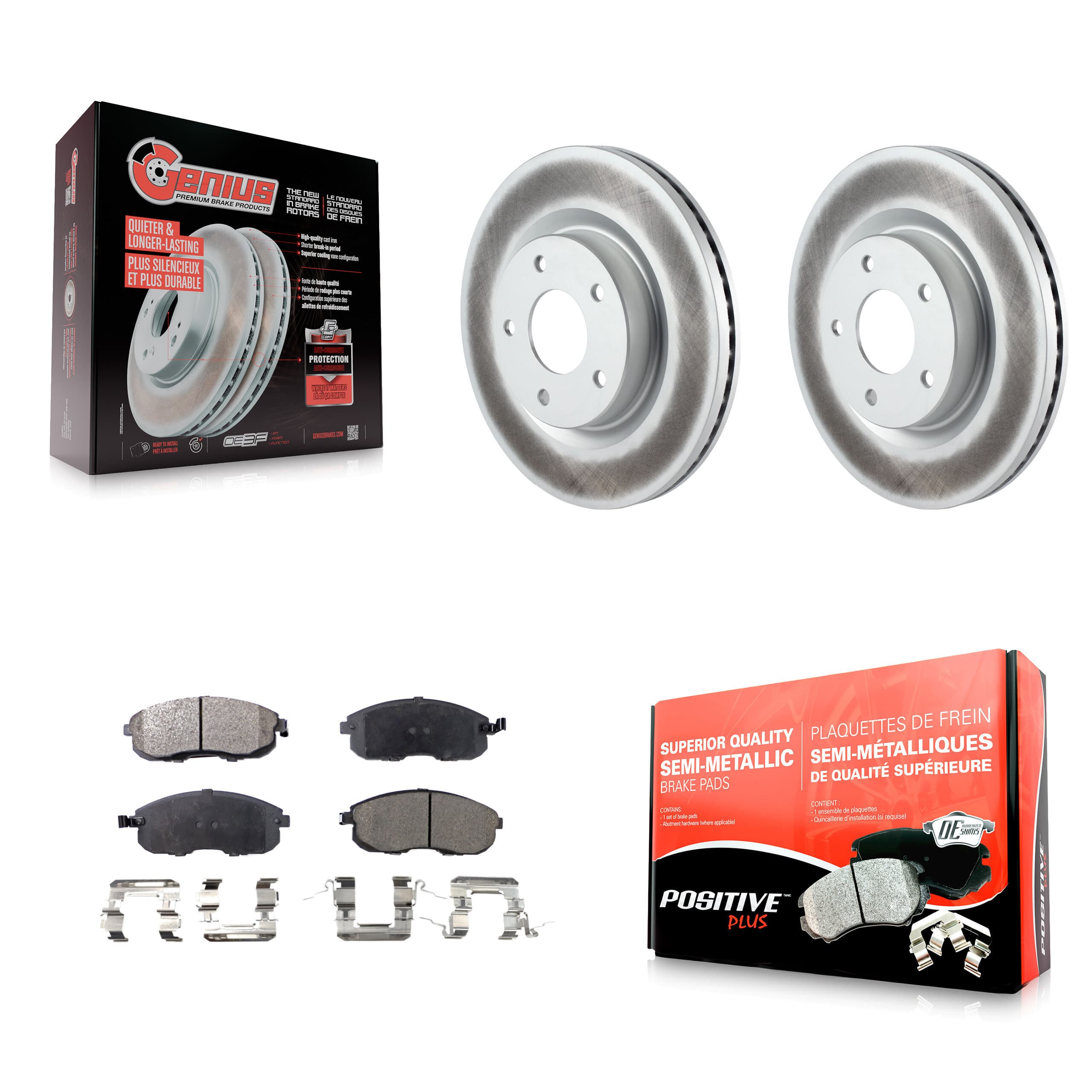 Transit Auto - KGF-100376 - Front Disc Brake Kits image 1