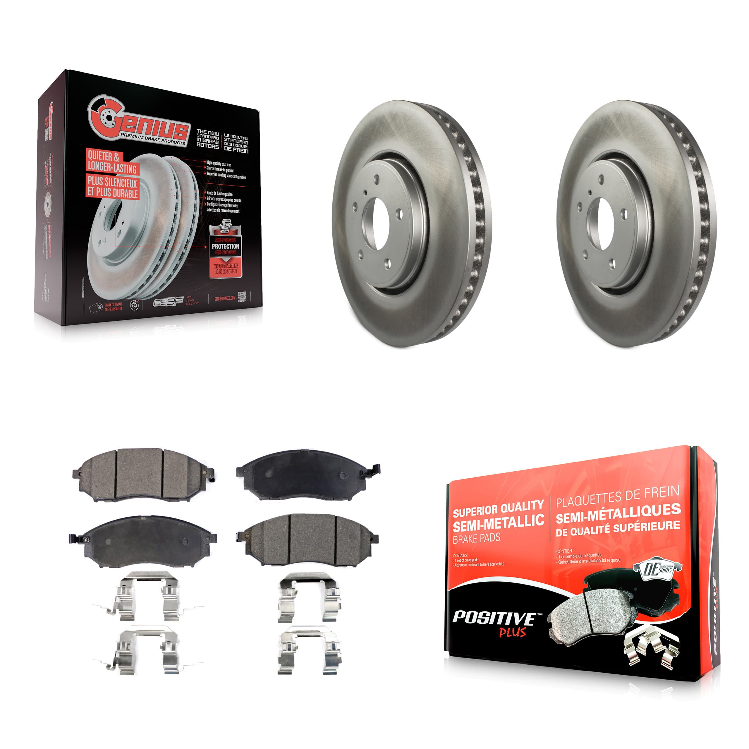 Transit Auto - KGF-100378 - Front Disc Brake Kits image 1