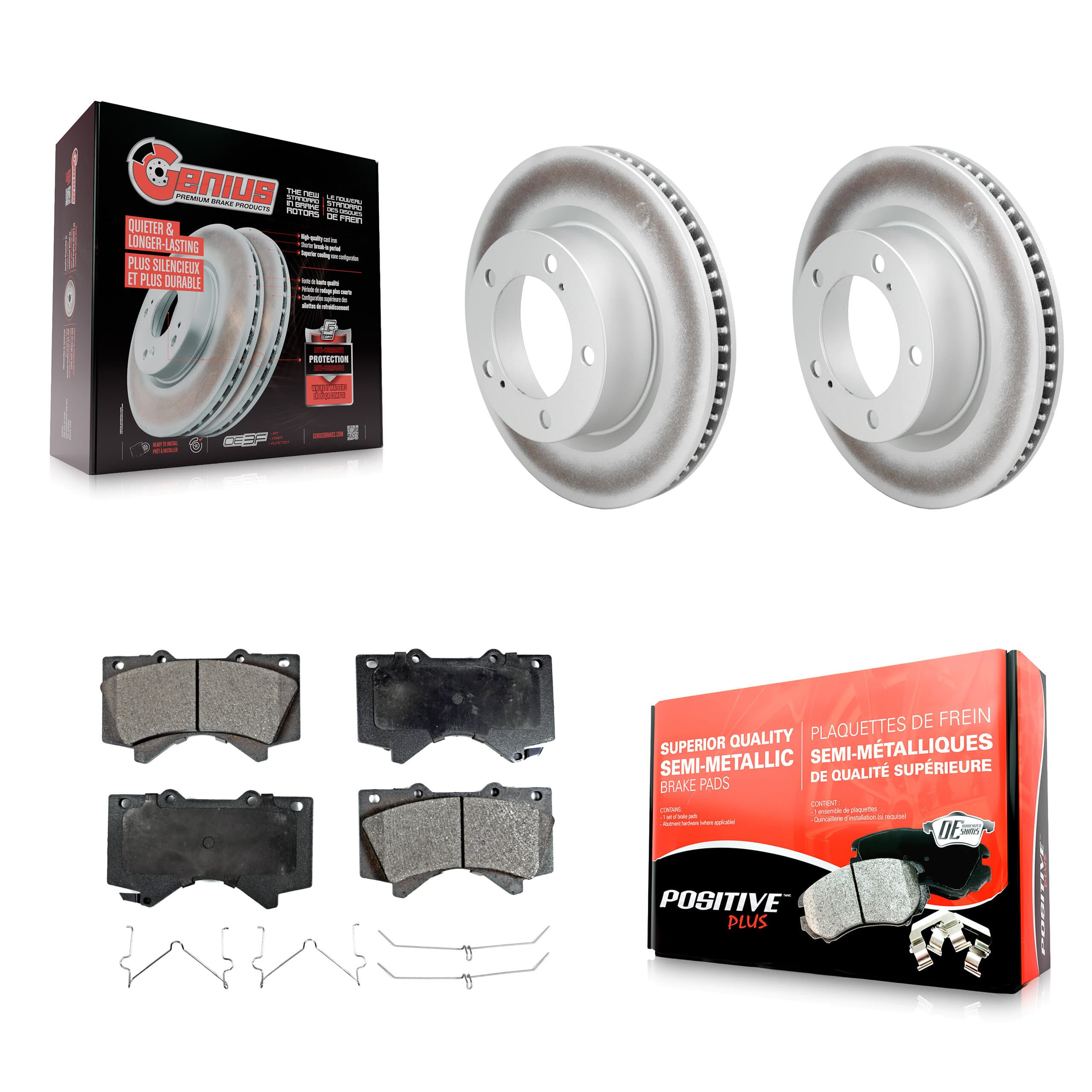Transit Auto - KGF-100410 - Front Disc Brake Kits image 1