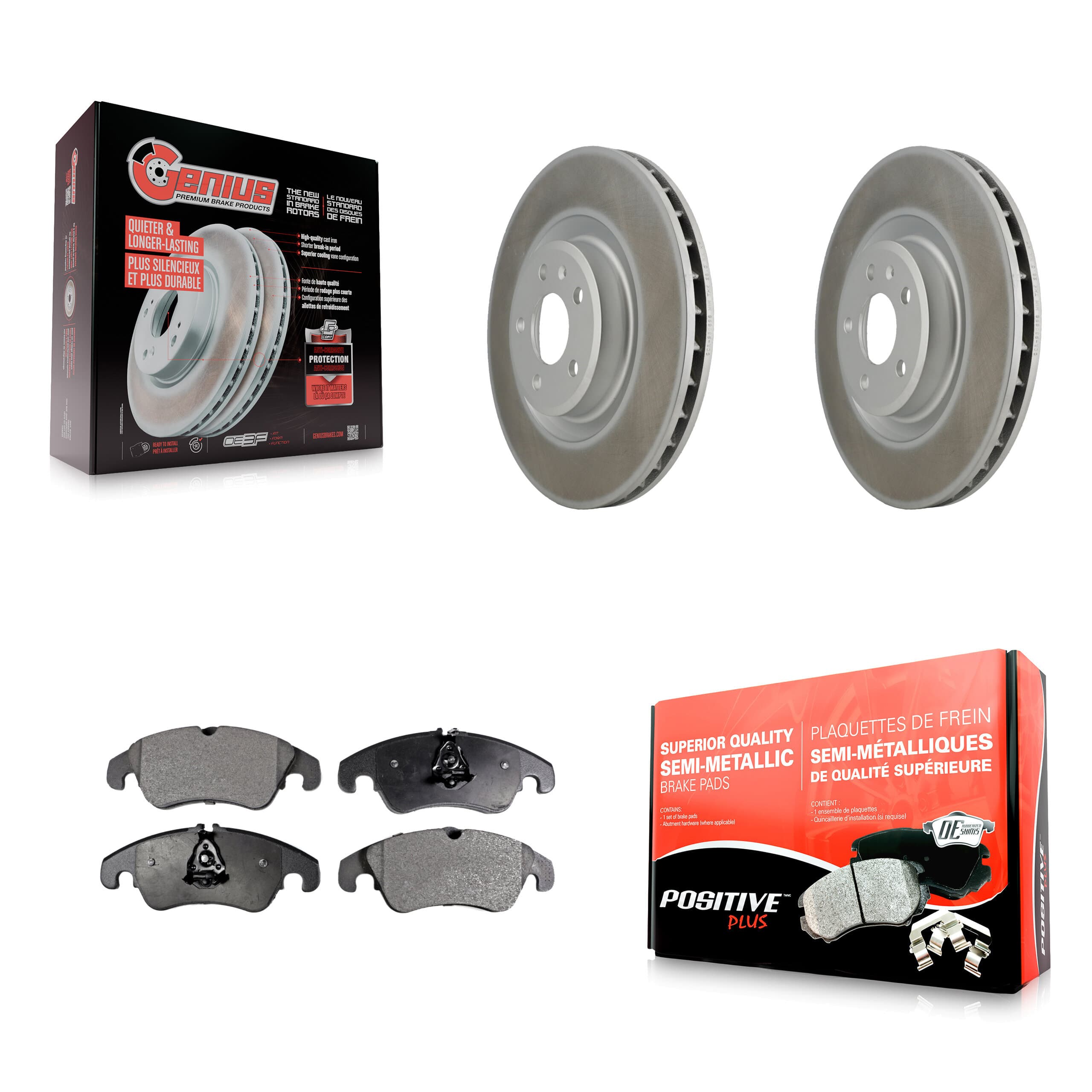 Transit Auto - KGF-100411 - Front Disc Brake Kits image 1