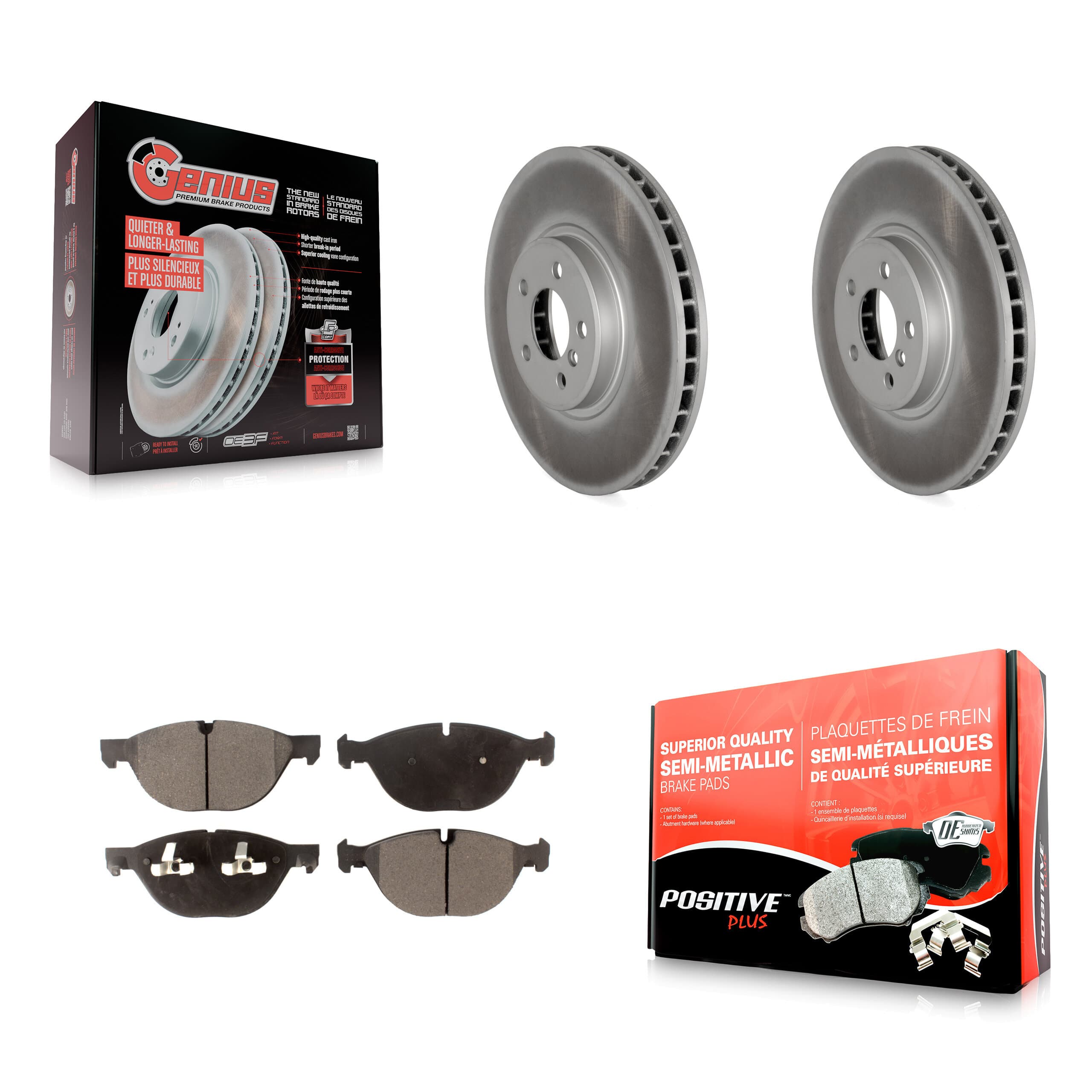 Transit Auto - KGF-100417 - Front Disc Brake Kits image 1