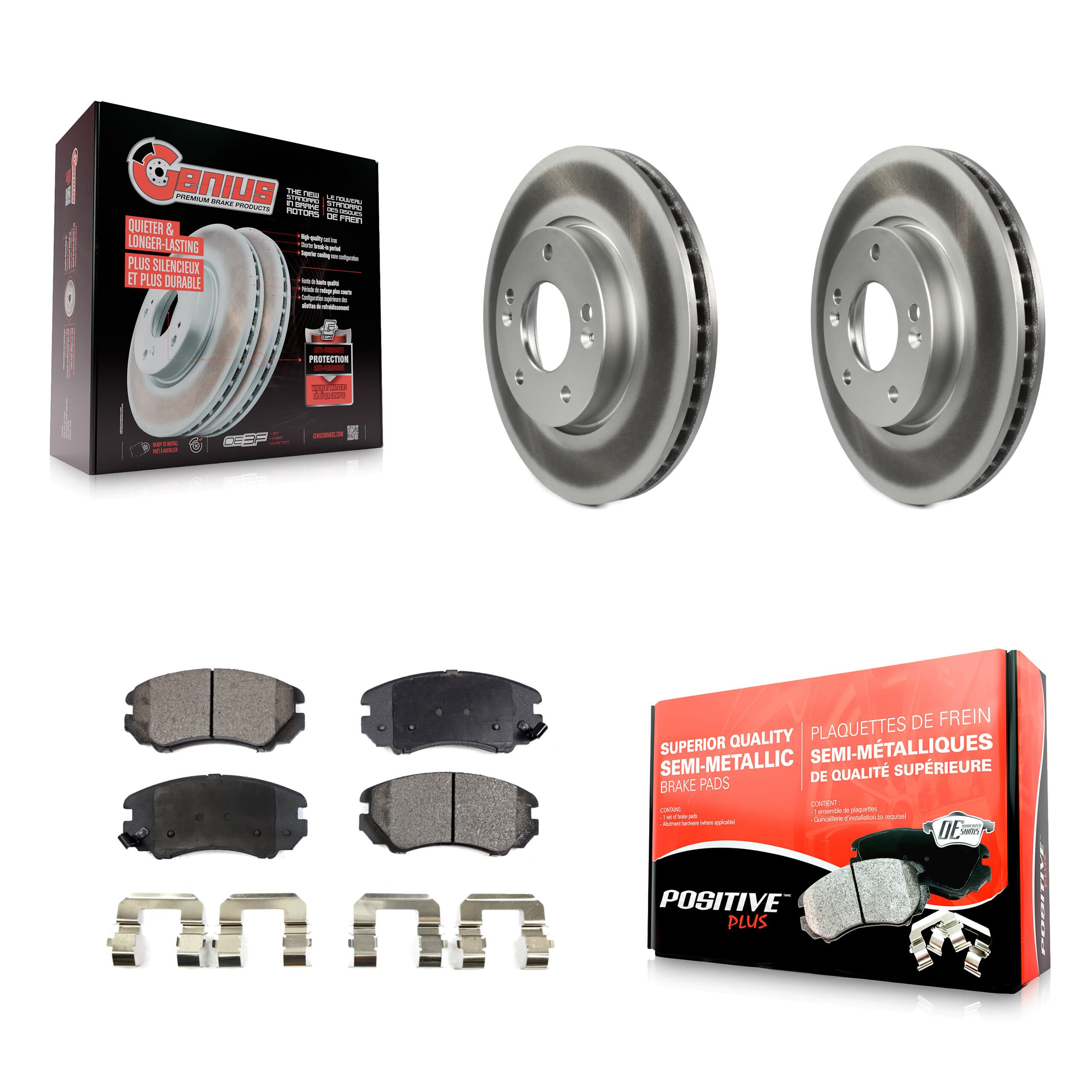 Transit Auto - KGF-100426 - Front Disc Brake Kits image 1