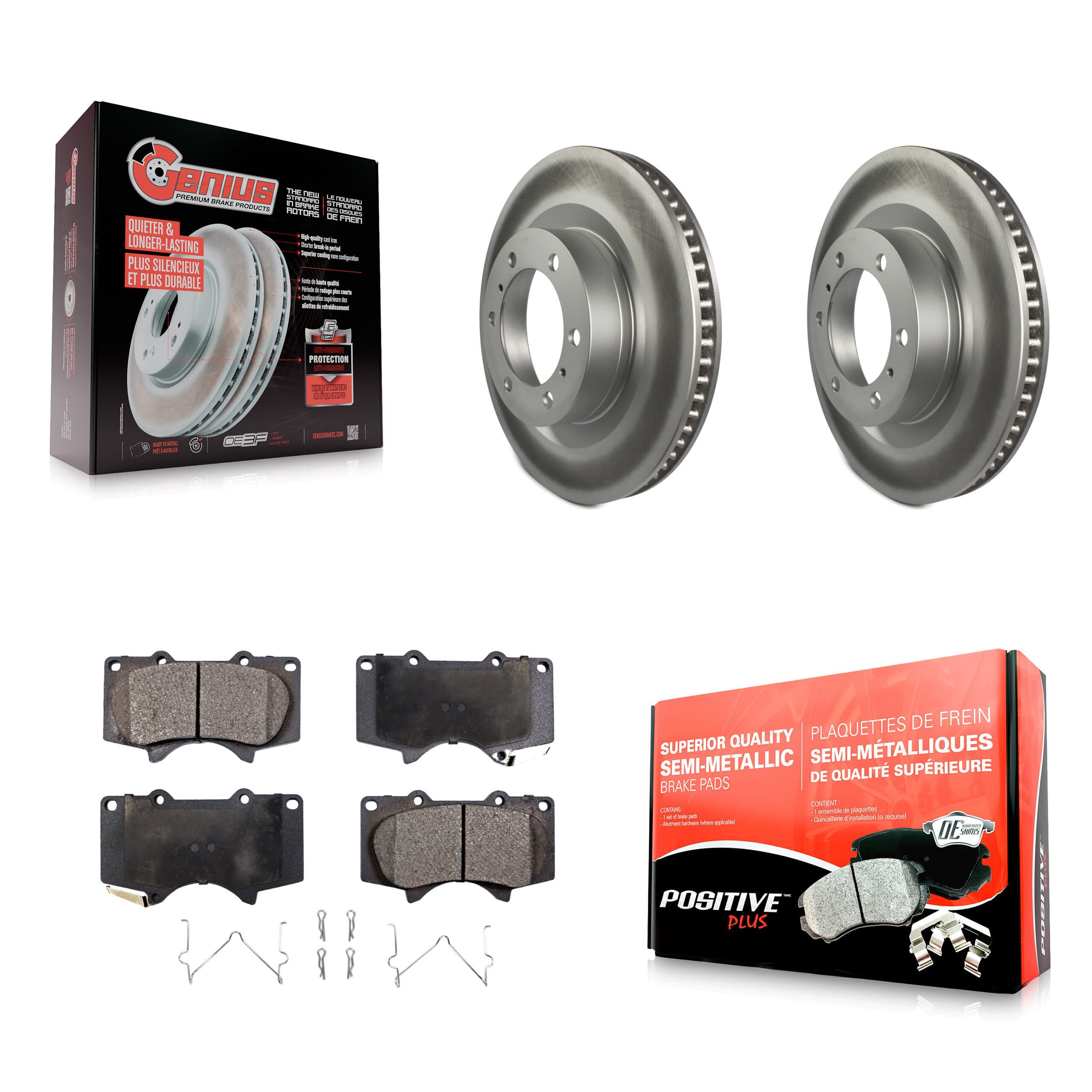 Transit Auto - KGF-100432 - Front Disc Brake Kits image 1