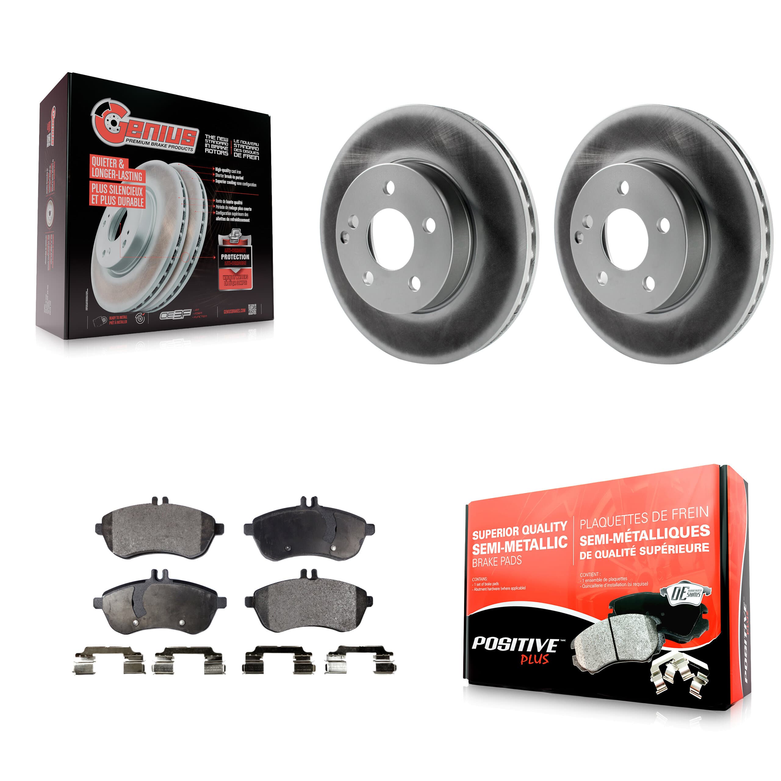 Transit Auto - KGF-100433 - Front Disc Brake Kits image 1