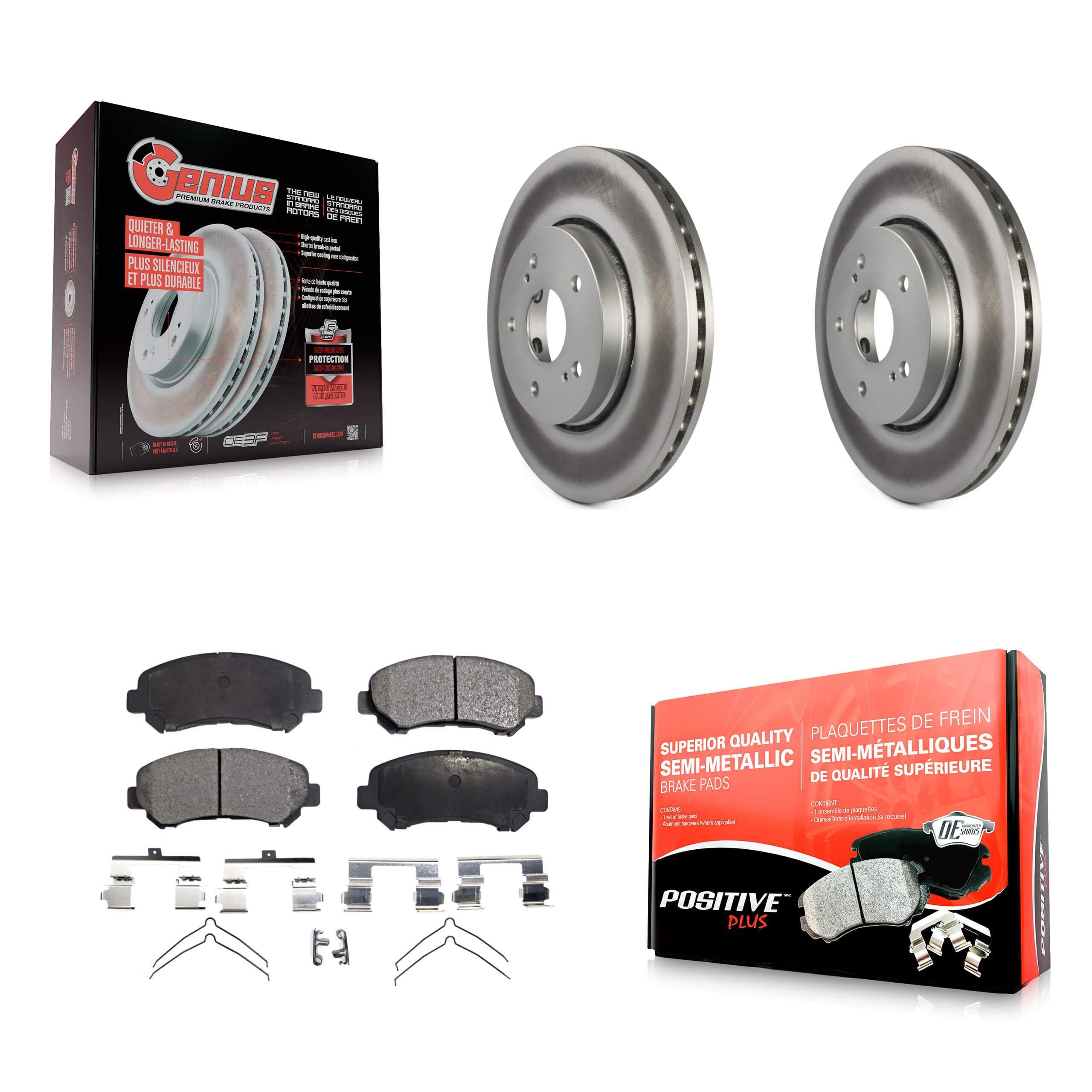 Transit Auto - KGF-100440 - Front Disc Brake Kits image 1
