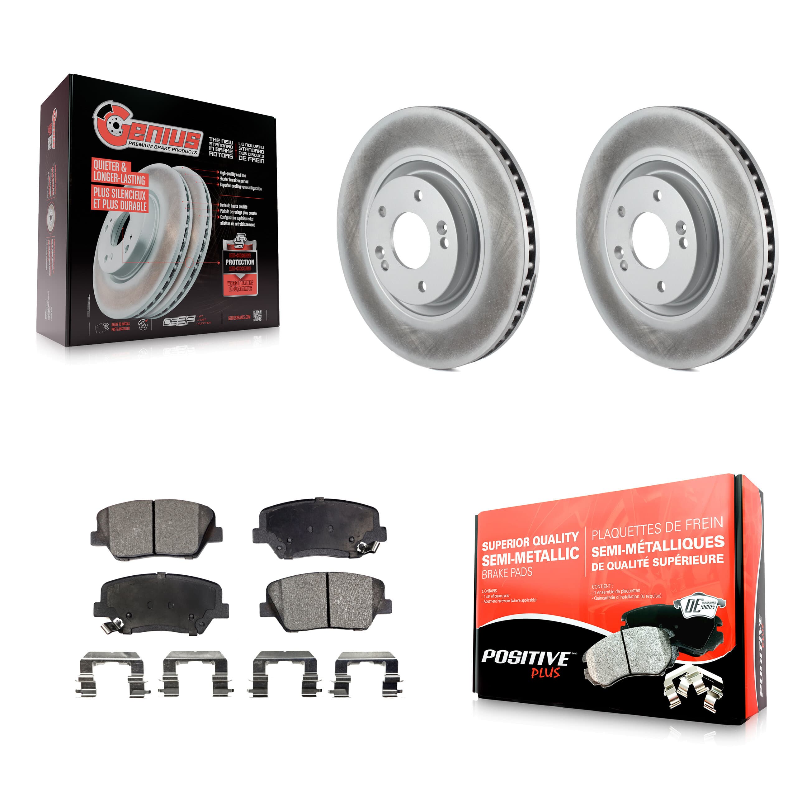 Transit Auto - KGF-100452 - Front Disc Brake Kits image 1