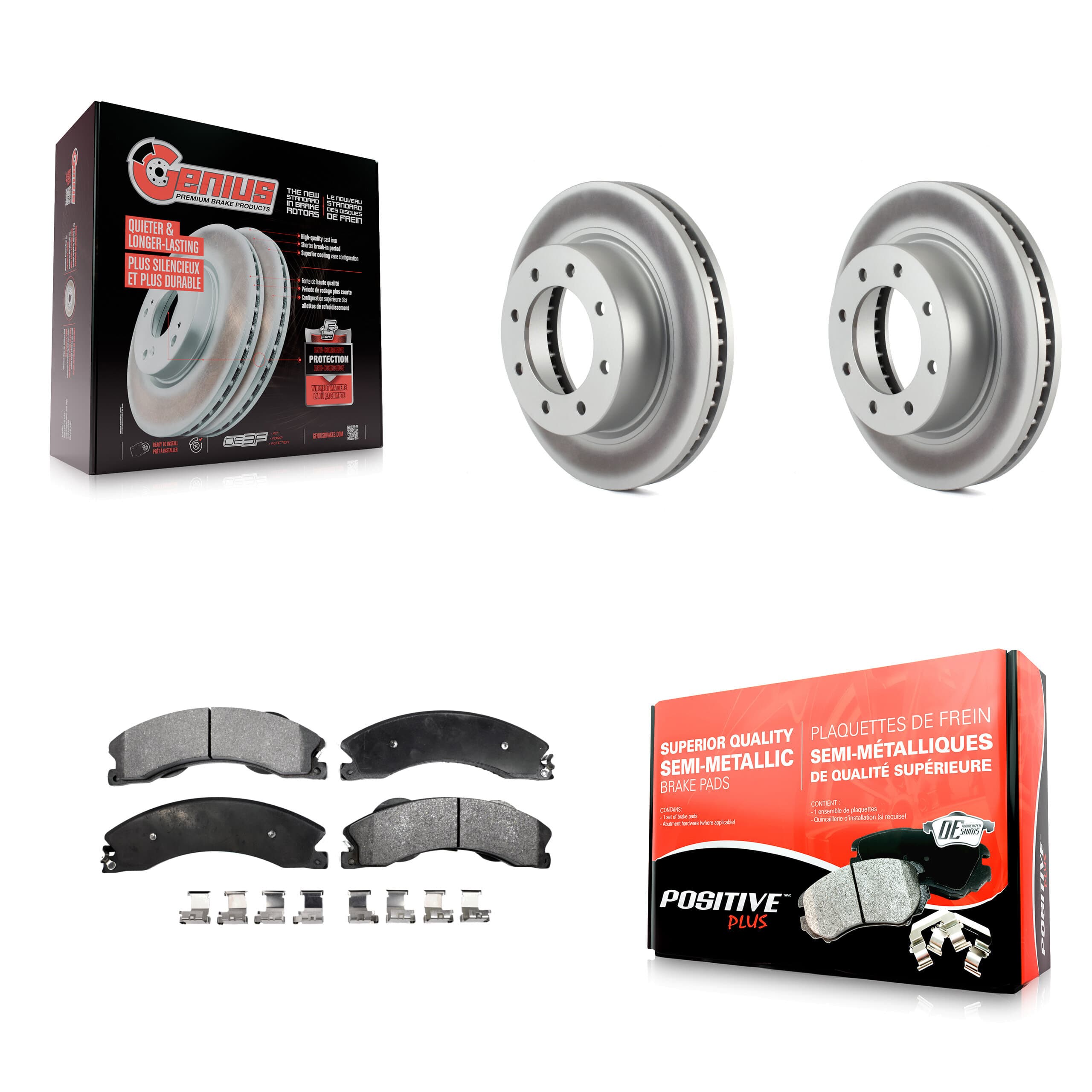 Transit Auto - KGF-100468 - Front Disc Brake Kits image 1