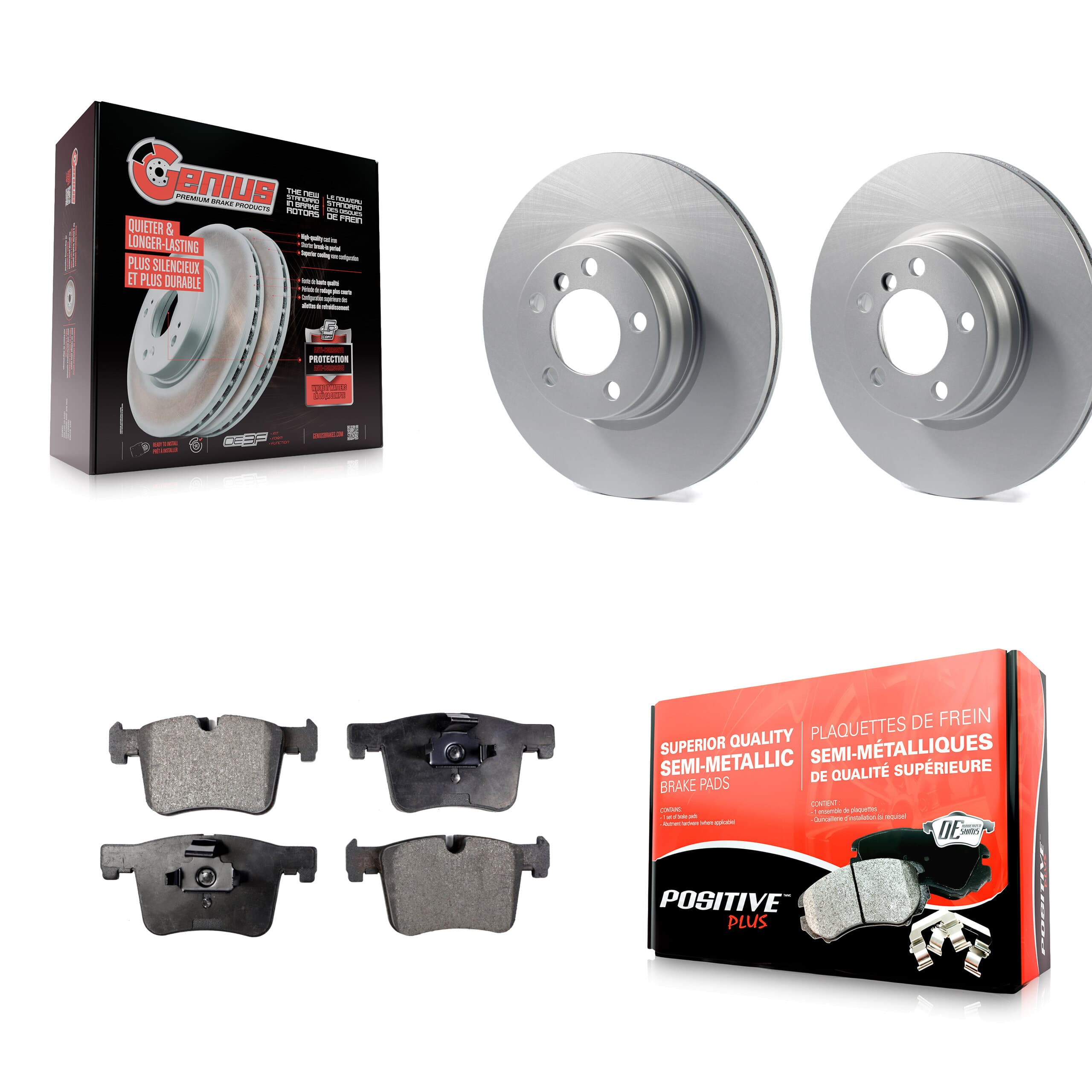 Transit Auto - KGF-100491 - Front Disc Brake Kits image 1
