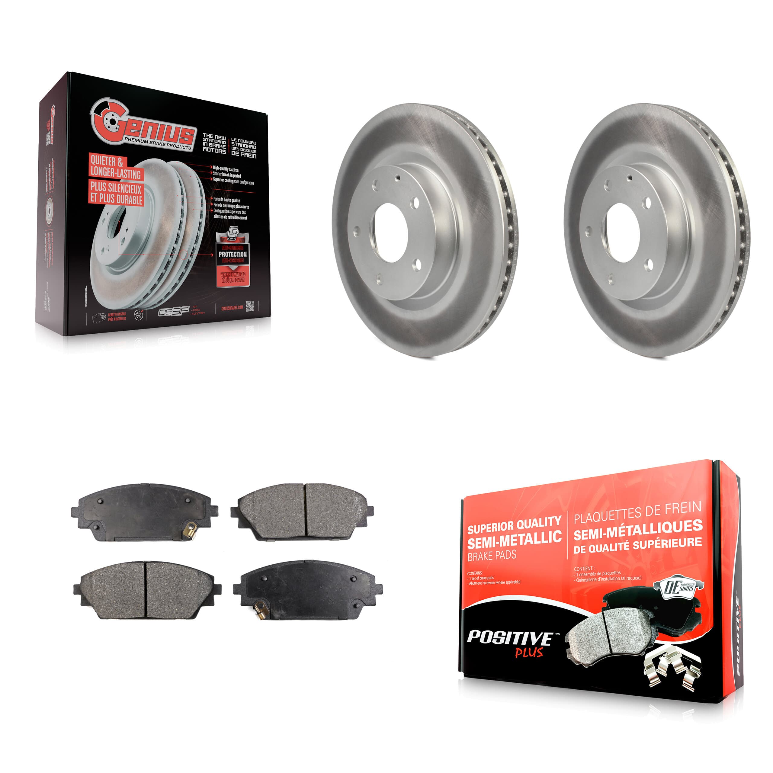 Transit Auto - KGF-100494 - Front Disc Brake Kits image 1