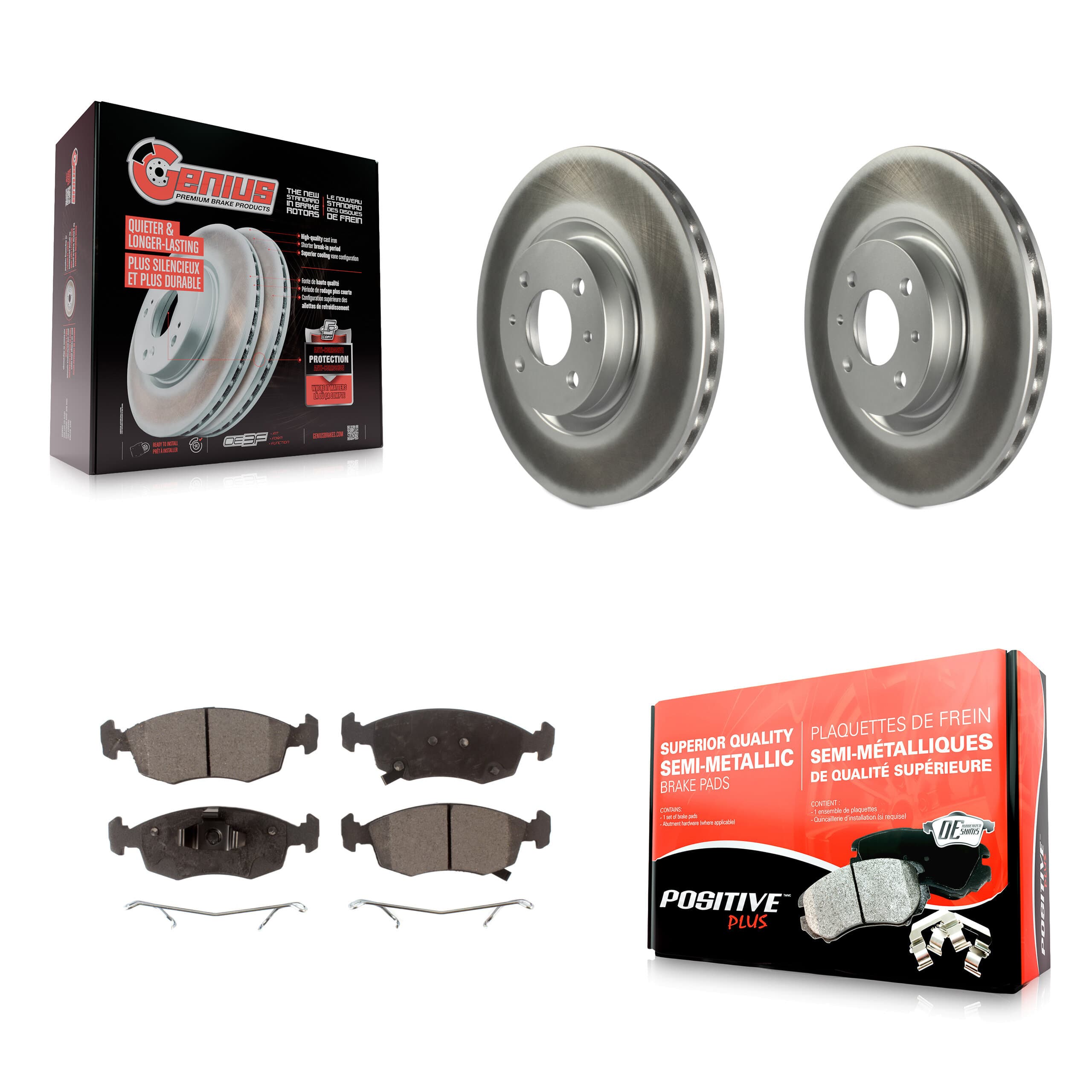 Transit Auto - KGF-100499 - Front Disc Brake Kits image 1