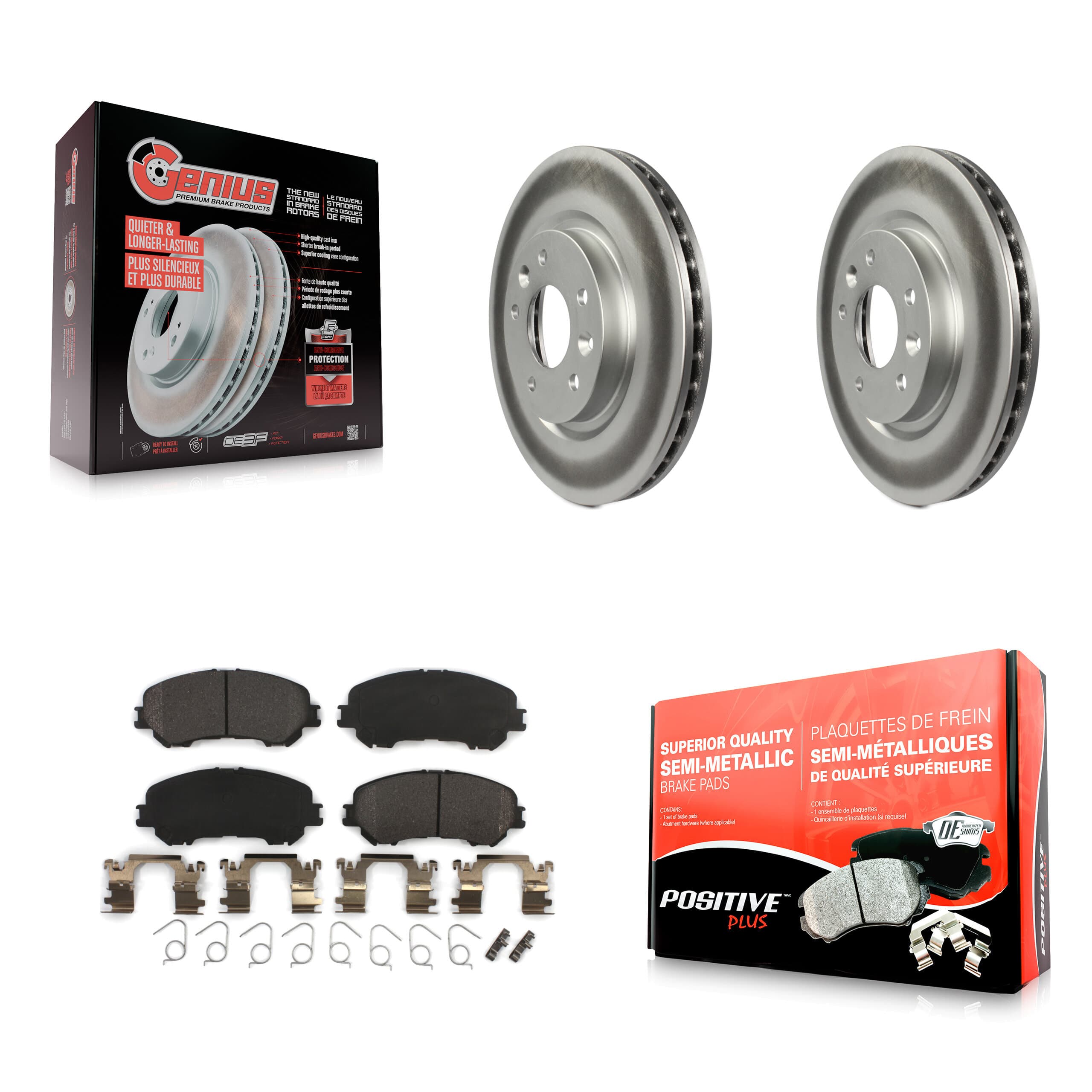 Transit Auto - KGF-100502 - Front Disc Brake Kits image 1