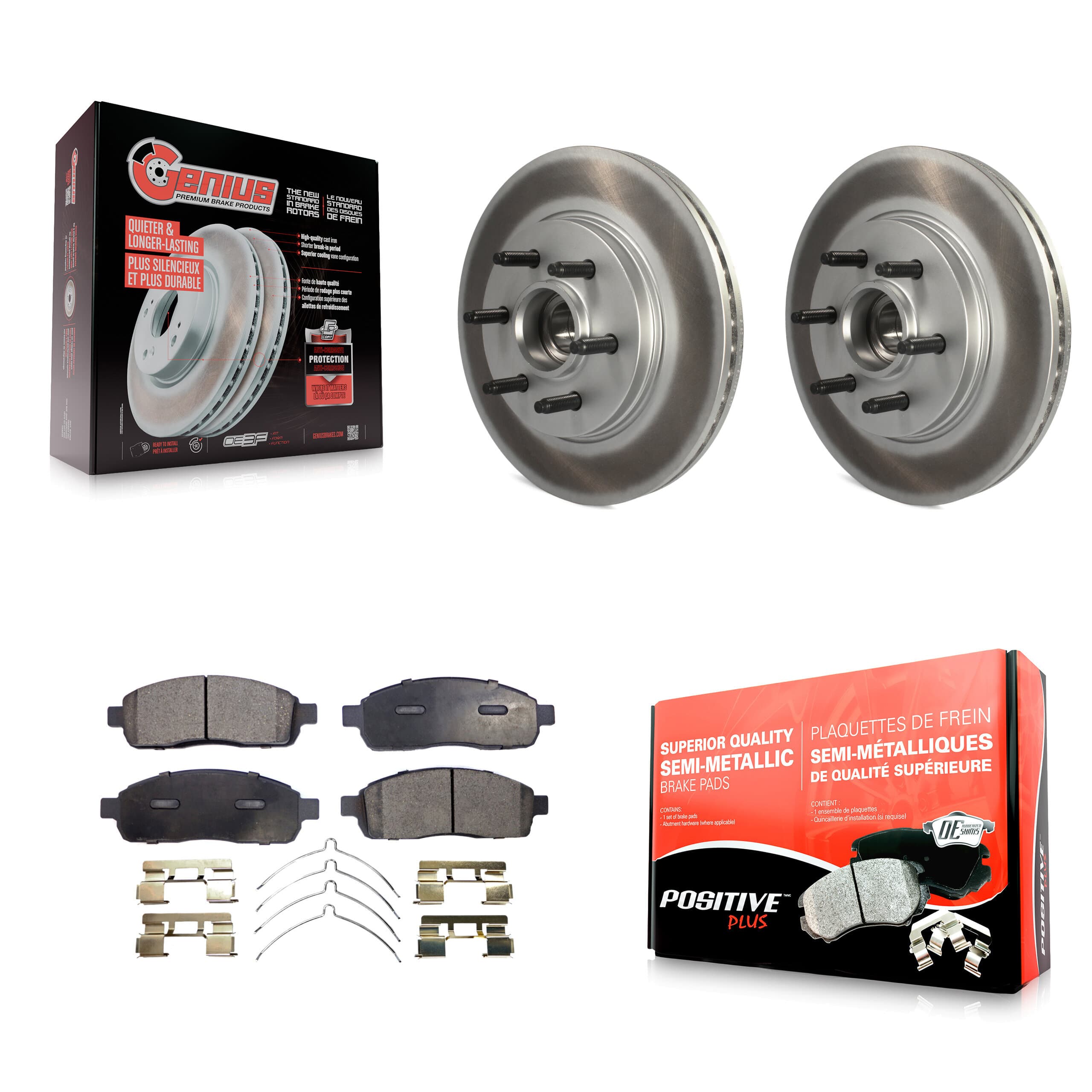 Transit Auto - KGF-100537 - Front Disc Brake Kits image 1