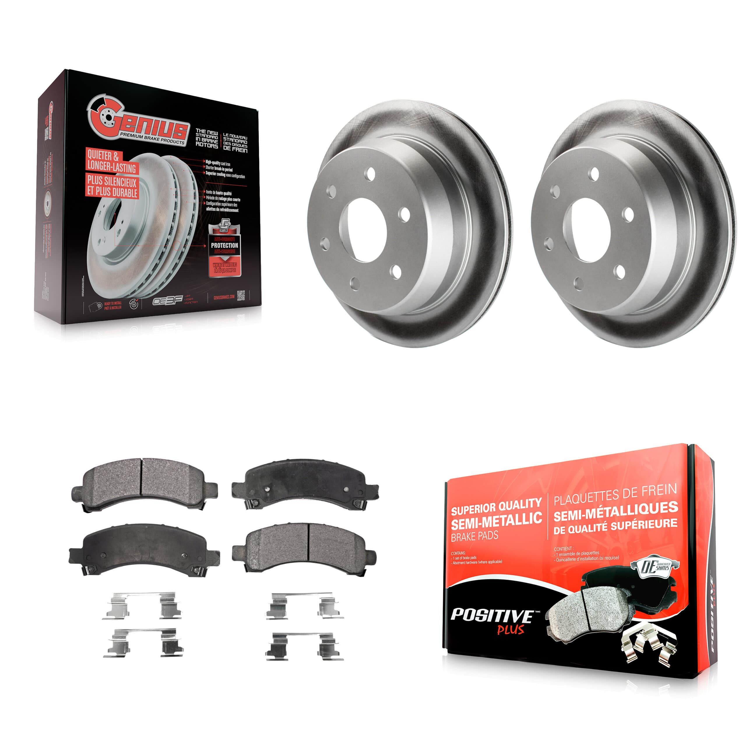 Transit Auto - KGF-101193 - Rear Disc Brake Kits image 1