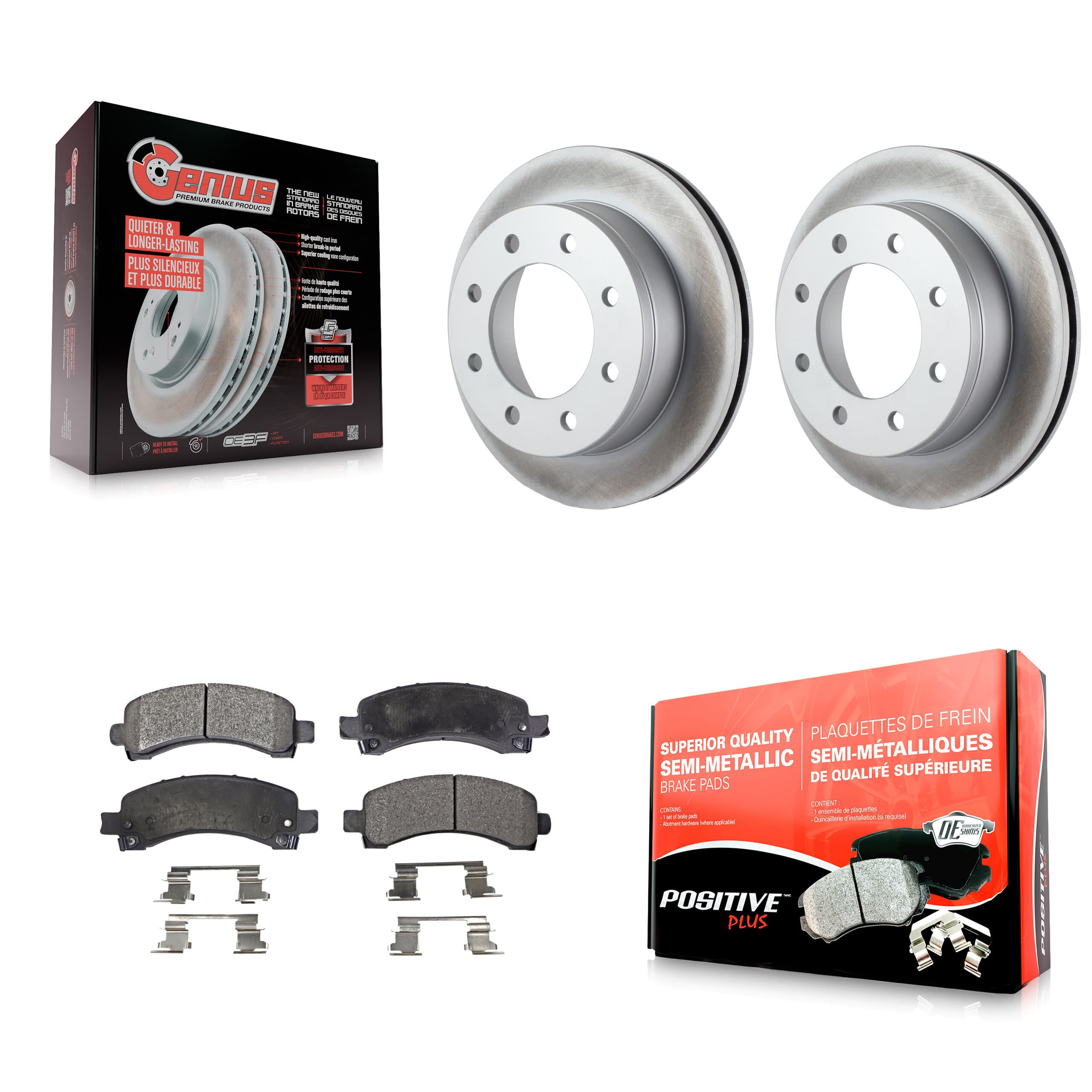 Transit Auto - KGF-101197 - Rear Disc Brake Kits image 1