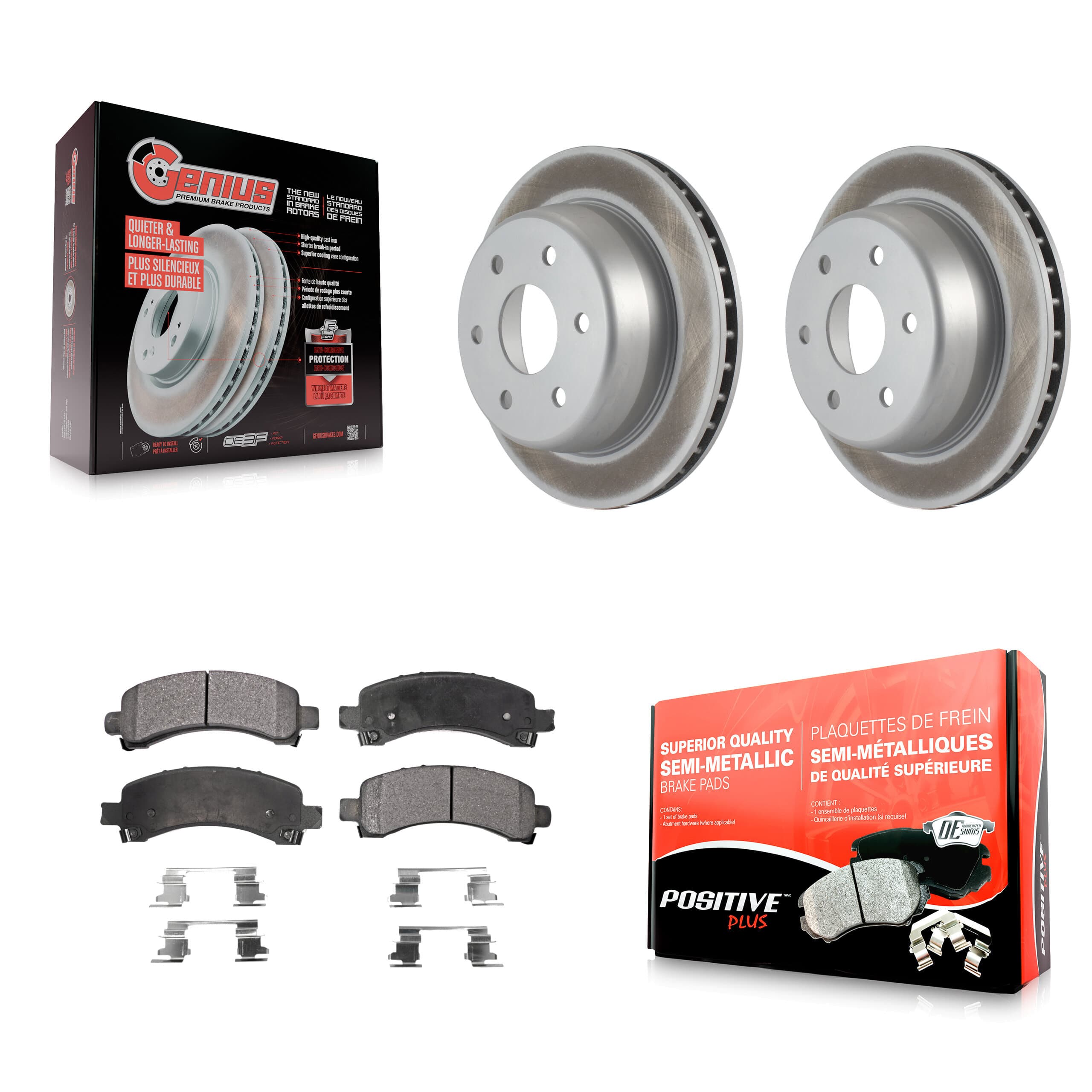 Transit Auto - KGF-101201 - Rear Disc Brake Kits image 1