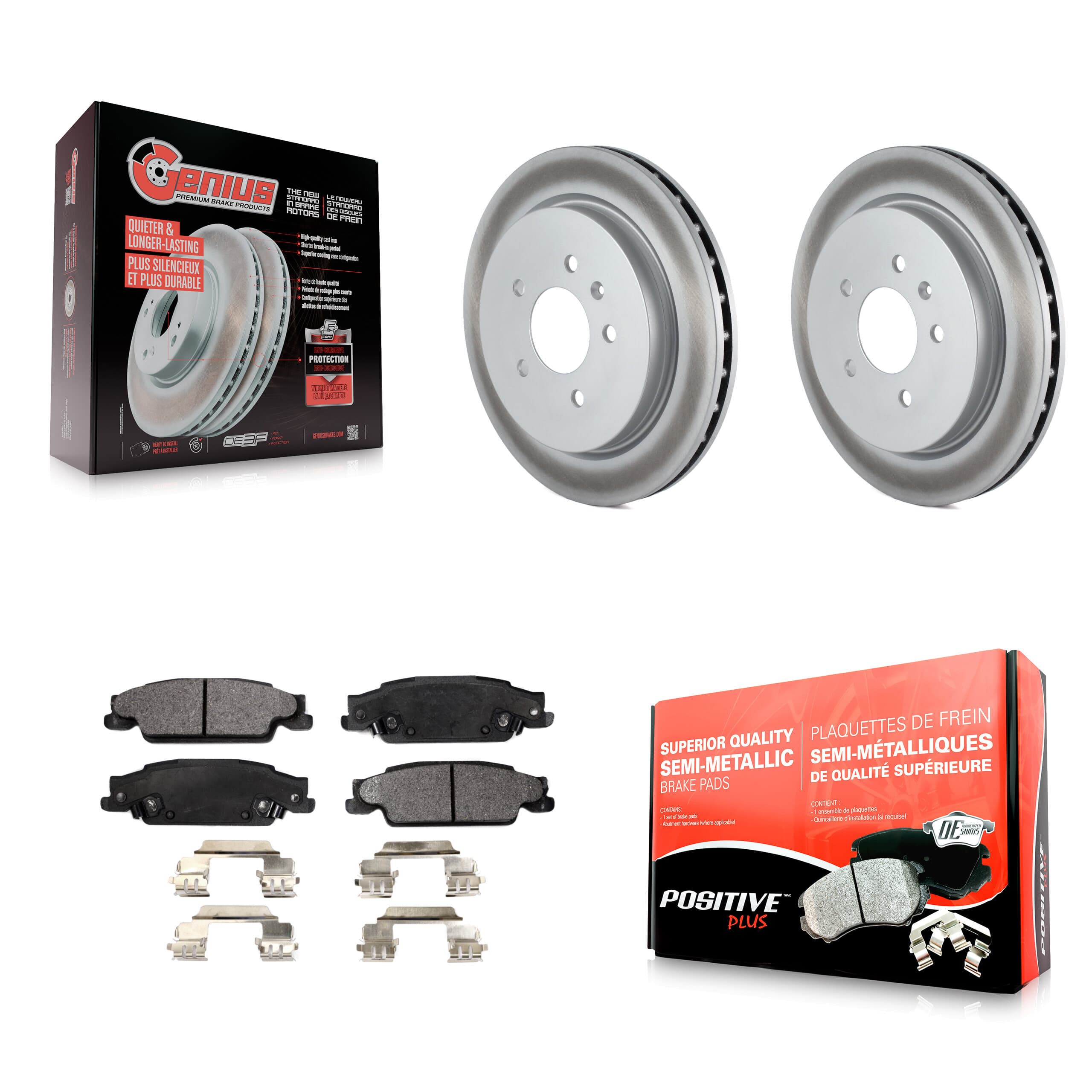 Transit Auto - KGF-101210 - Rear Disc Brake Kits image 1