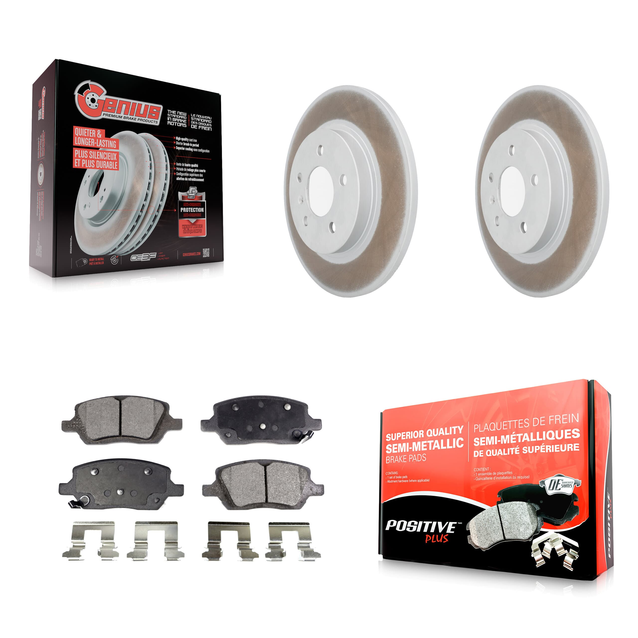 Transit Auto - KGF-101215 - Rear Disc Brake Kits image 1
