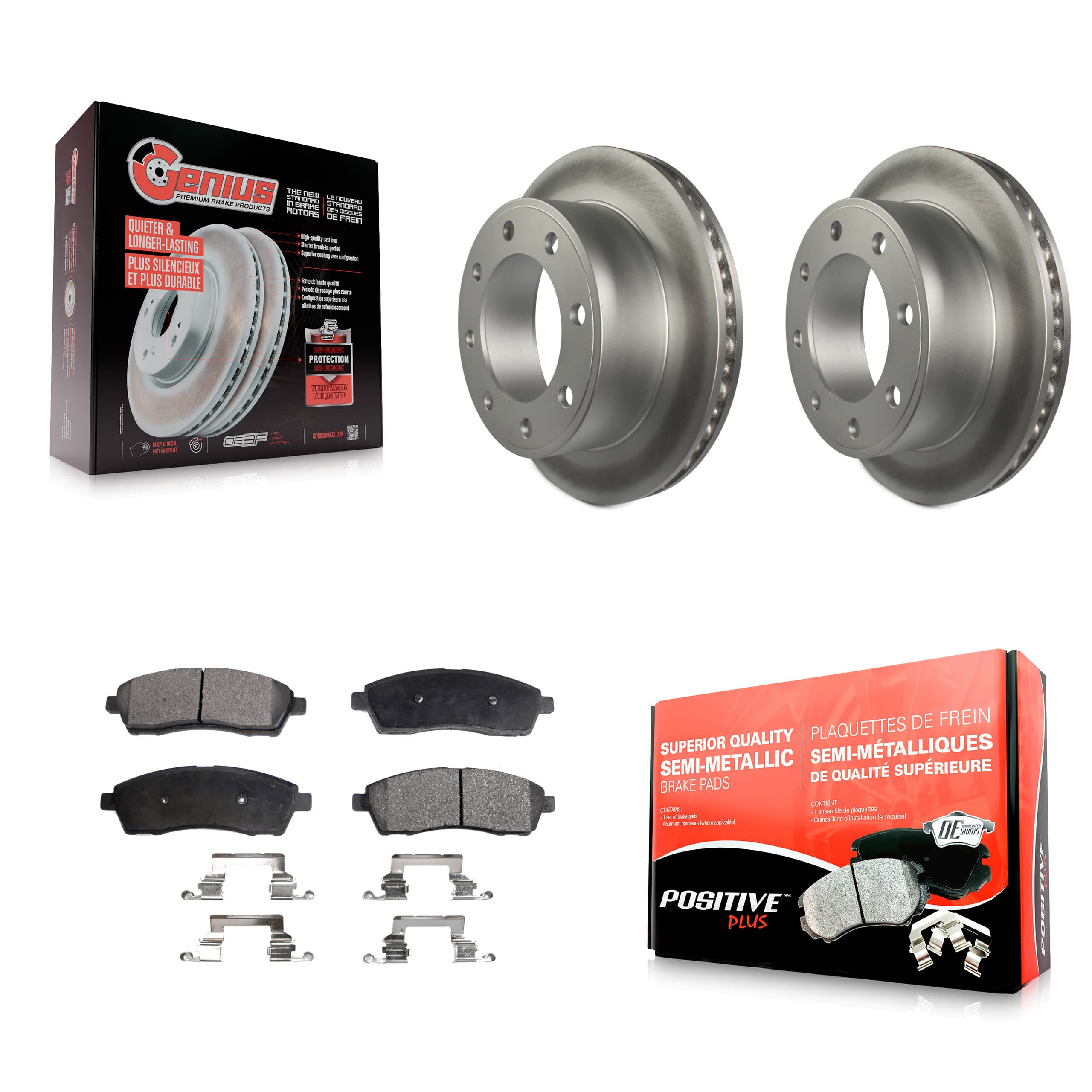 Transit Auto - KGF-101255 - Rear Disc Brake Kits image 1