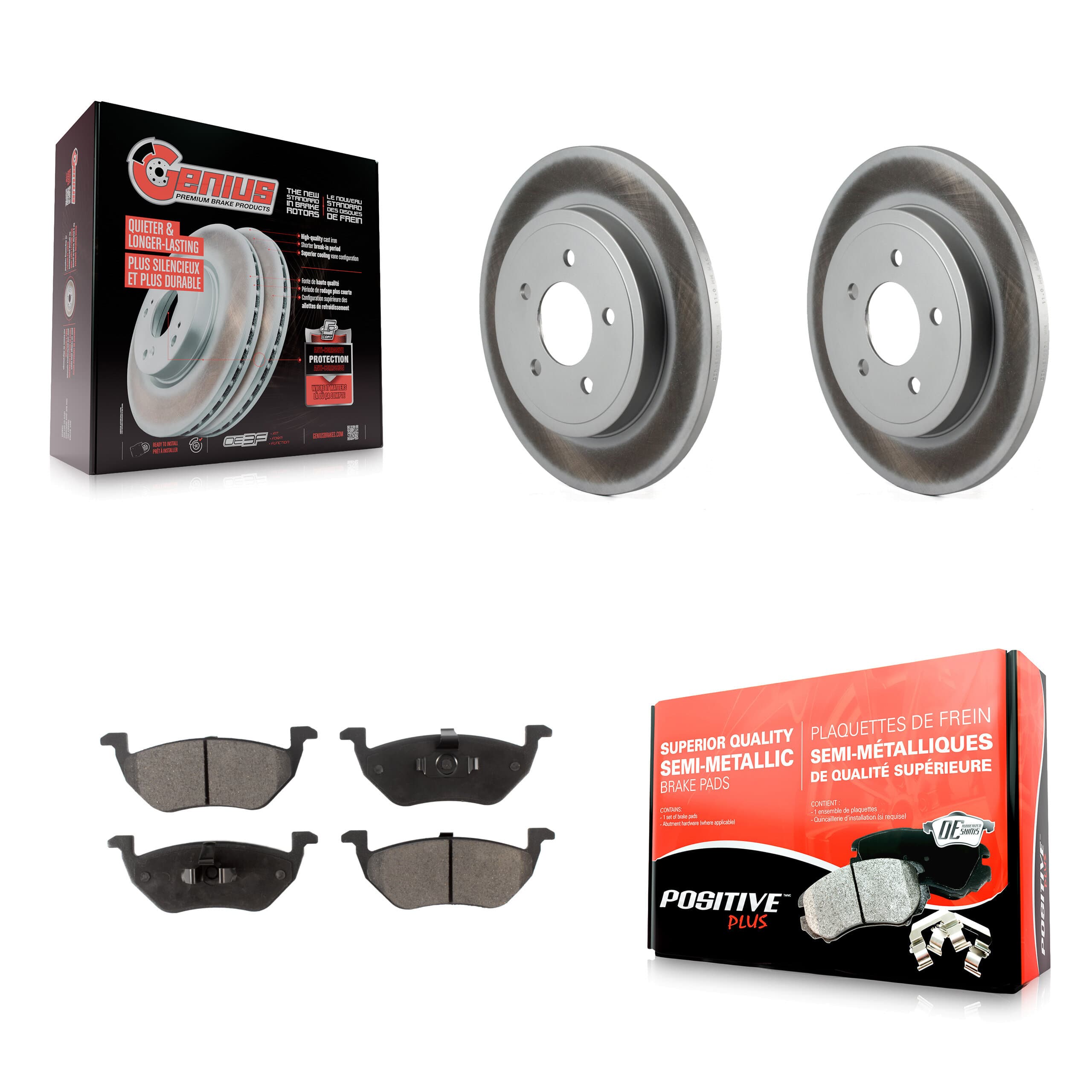 Transit Auto - KGF-101264 - Rear Disc Brake Kits image 1