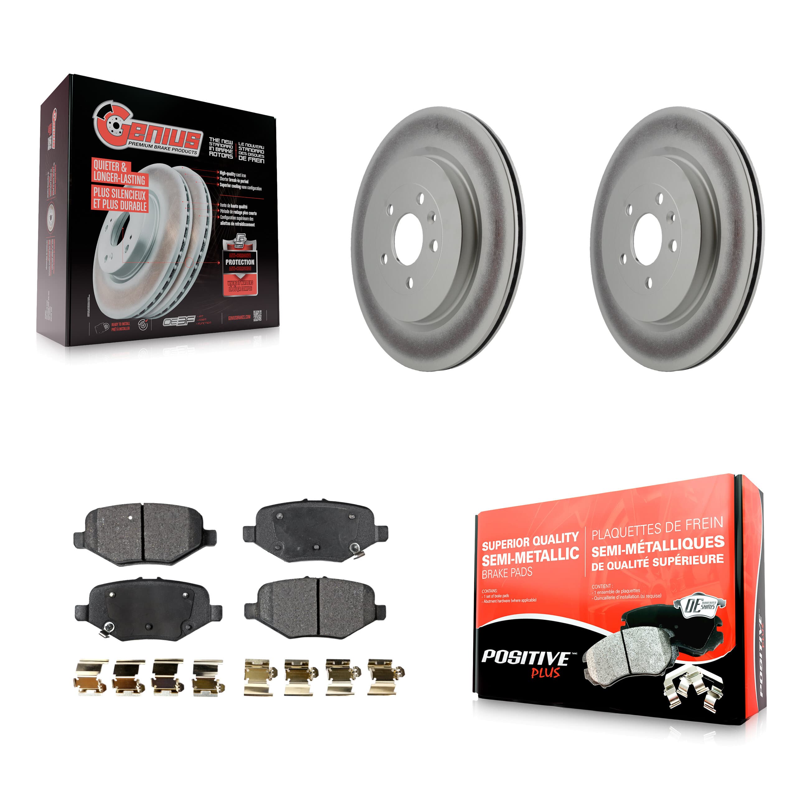 Transit Auto - KGF-101287 - Rear Disc Brake Kits image 1