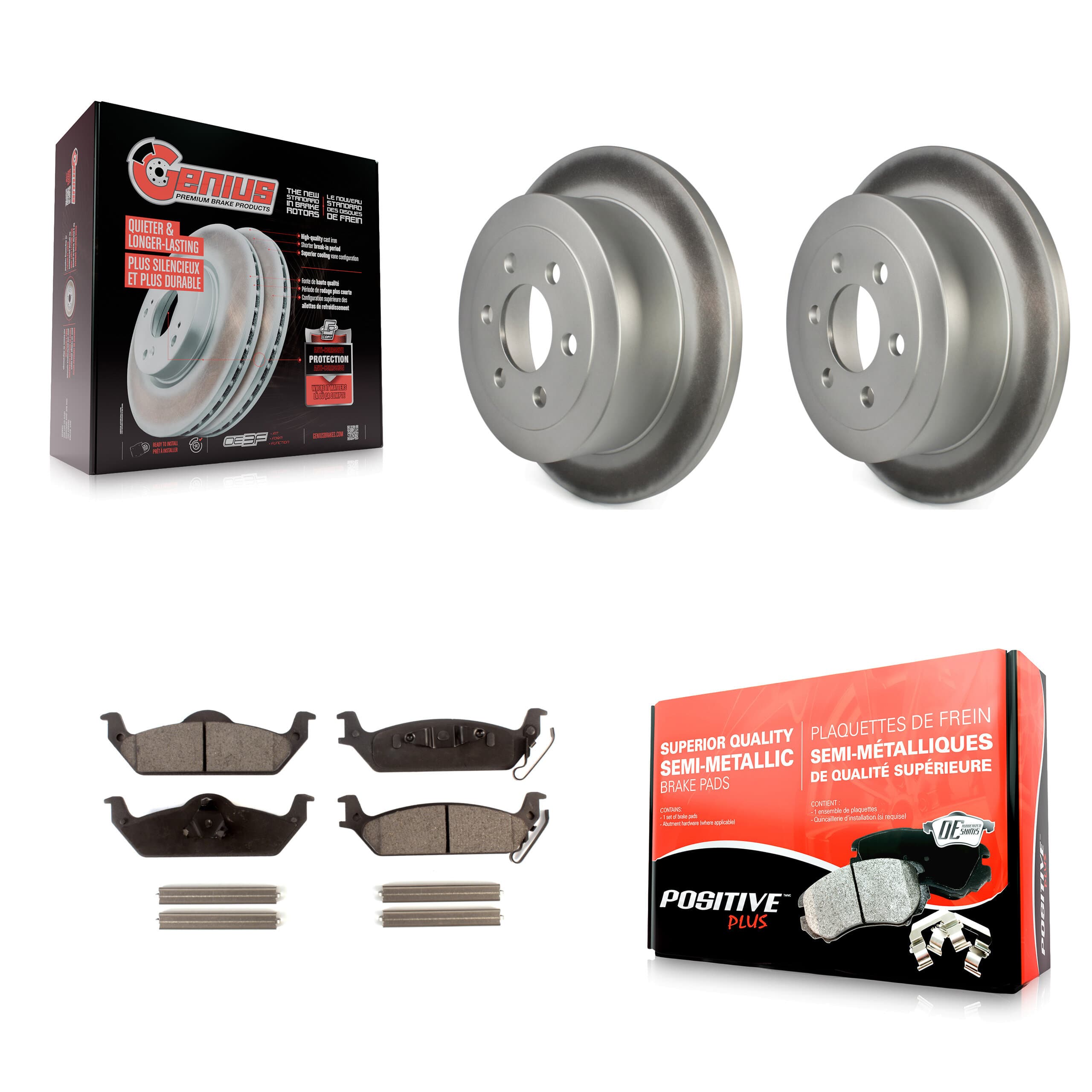Transit Auto - KGF-101306 - Rear Disc Brake Kits image 1