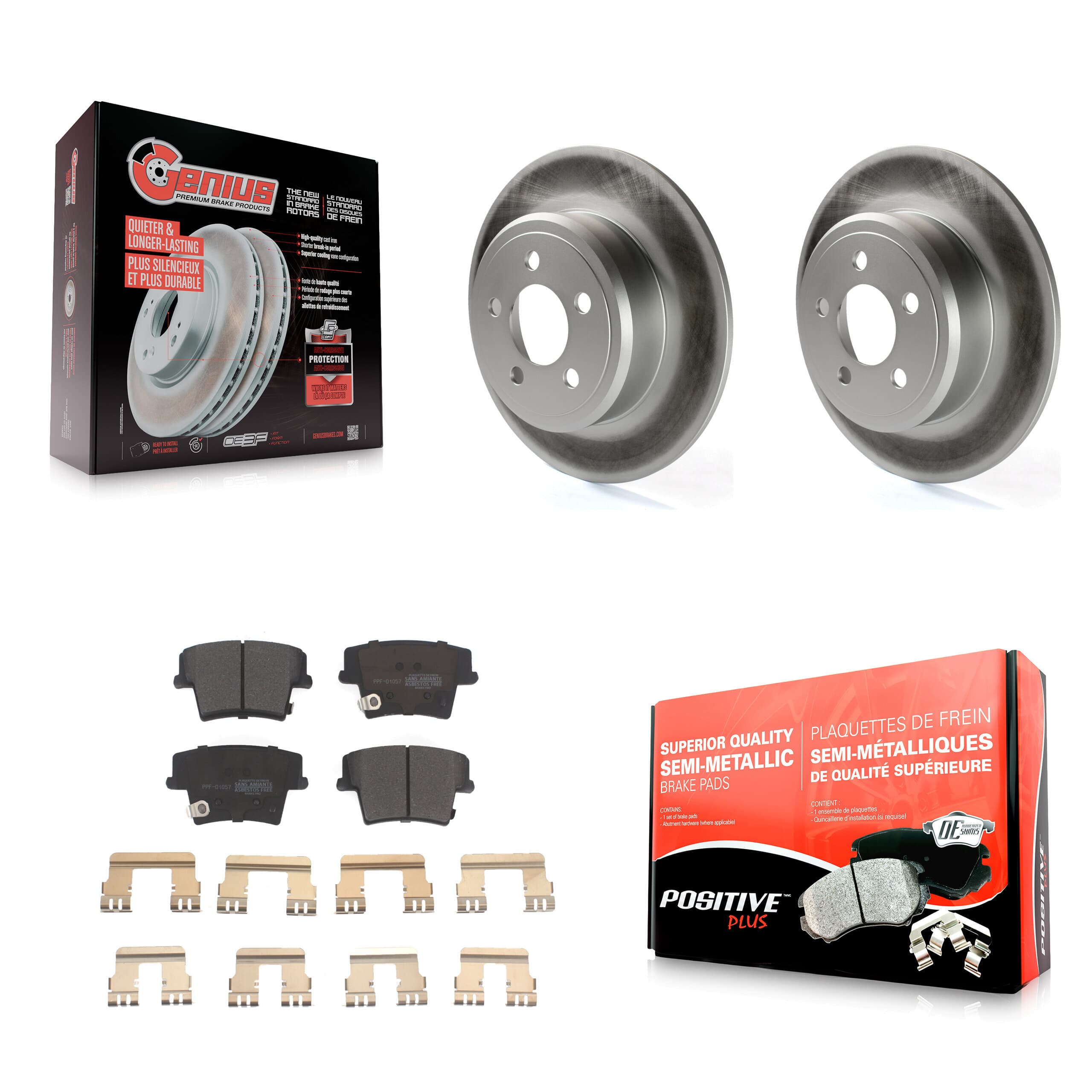 Transit Auto - KGF-101308 - Rear Disc Brake Kits image 1