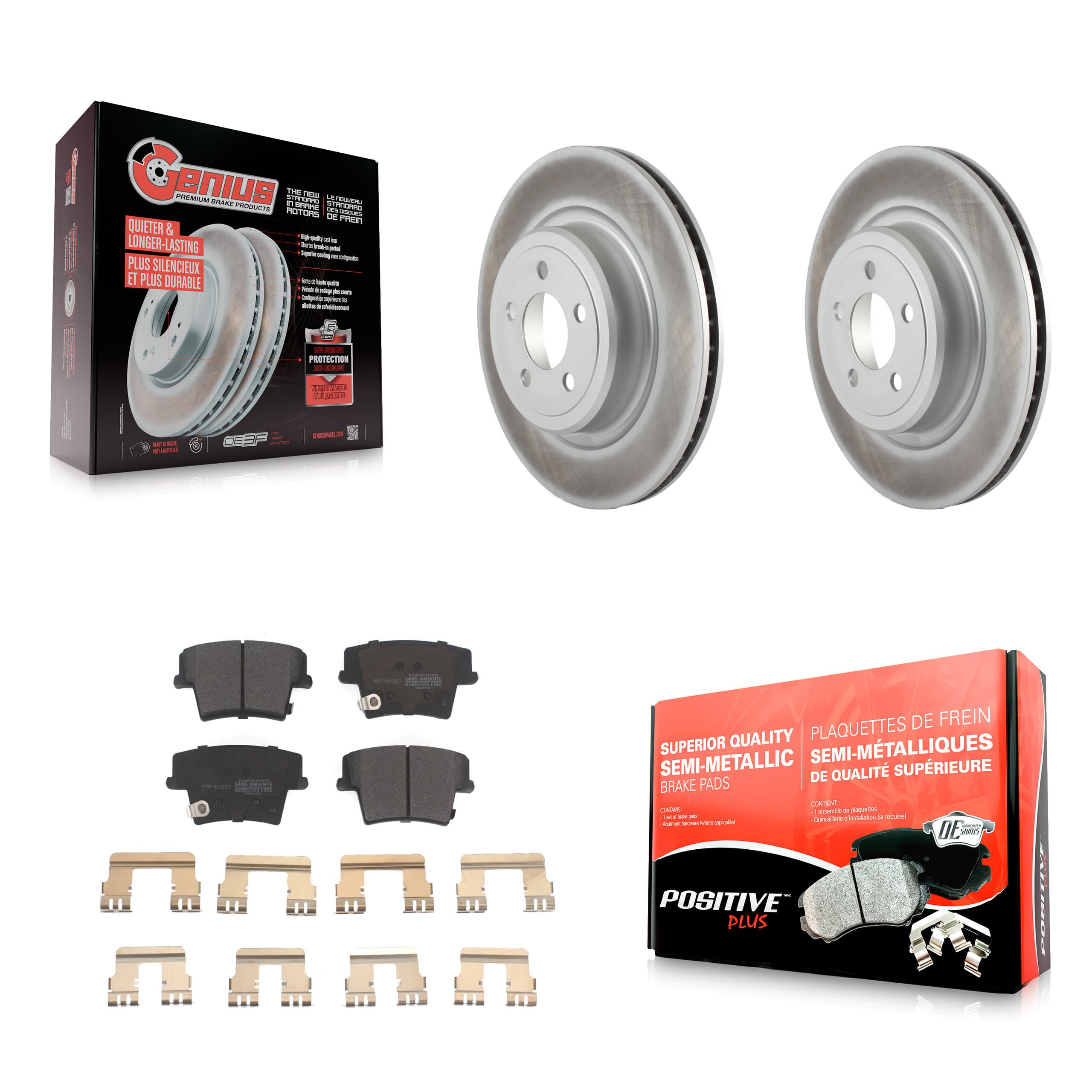 Transit Auto - KGF-101313 - Rear Disc Brake Kits image 1