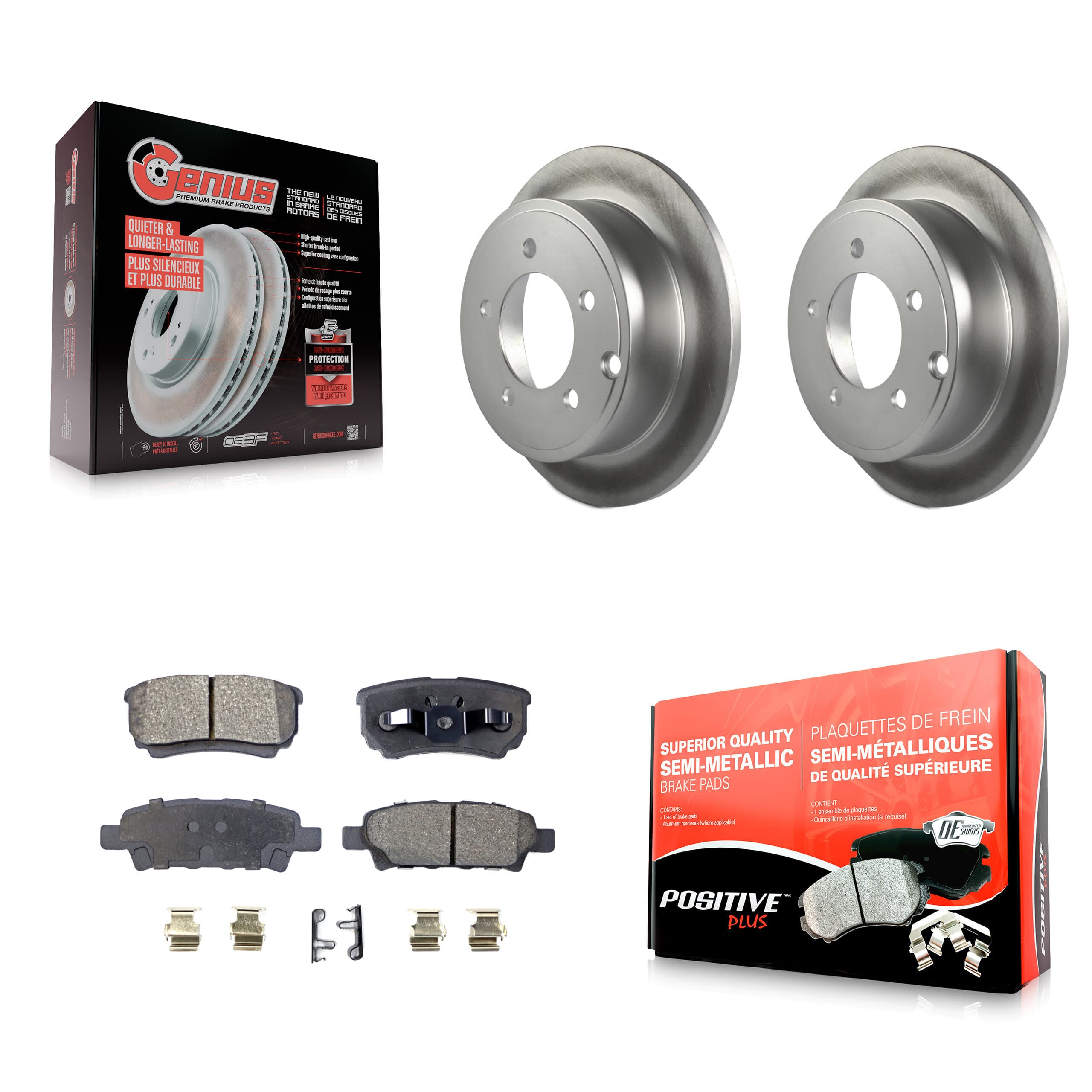 Transit Auto - KGF-101314 - Rear Disc Brake Kits image 1
