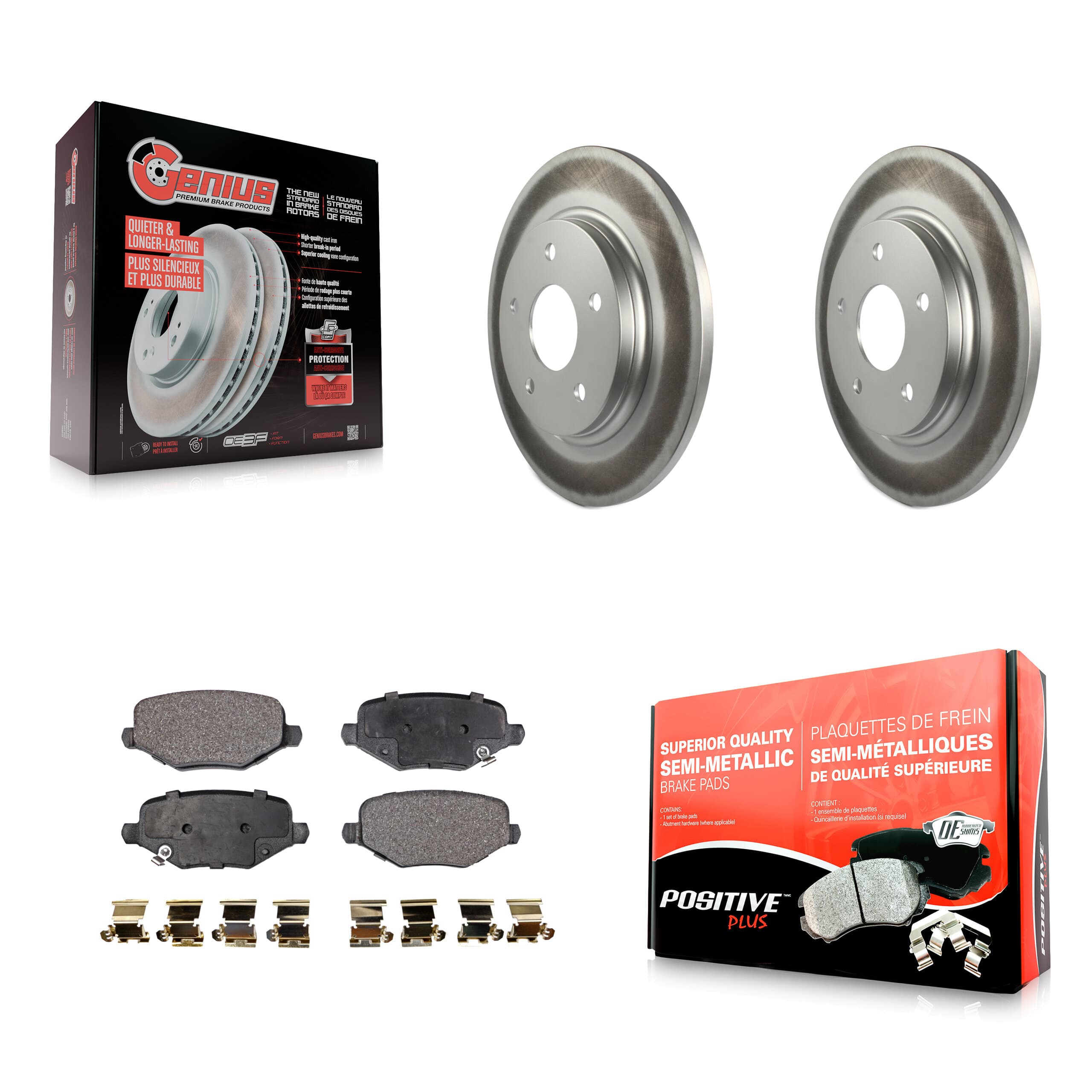 Transit Auto - KGF-101325 - Rear Disc Brake Kits image 1
