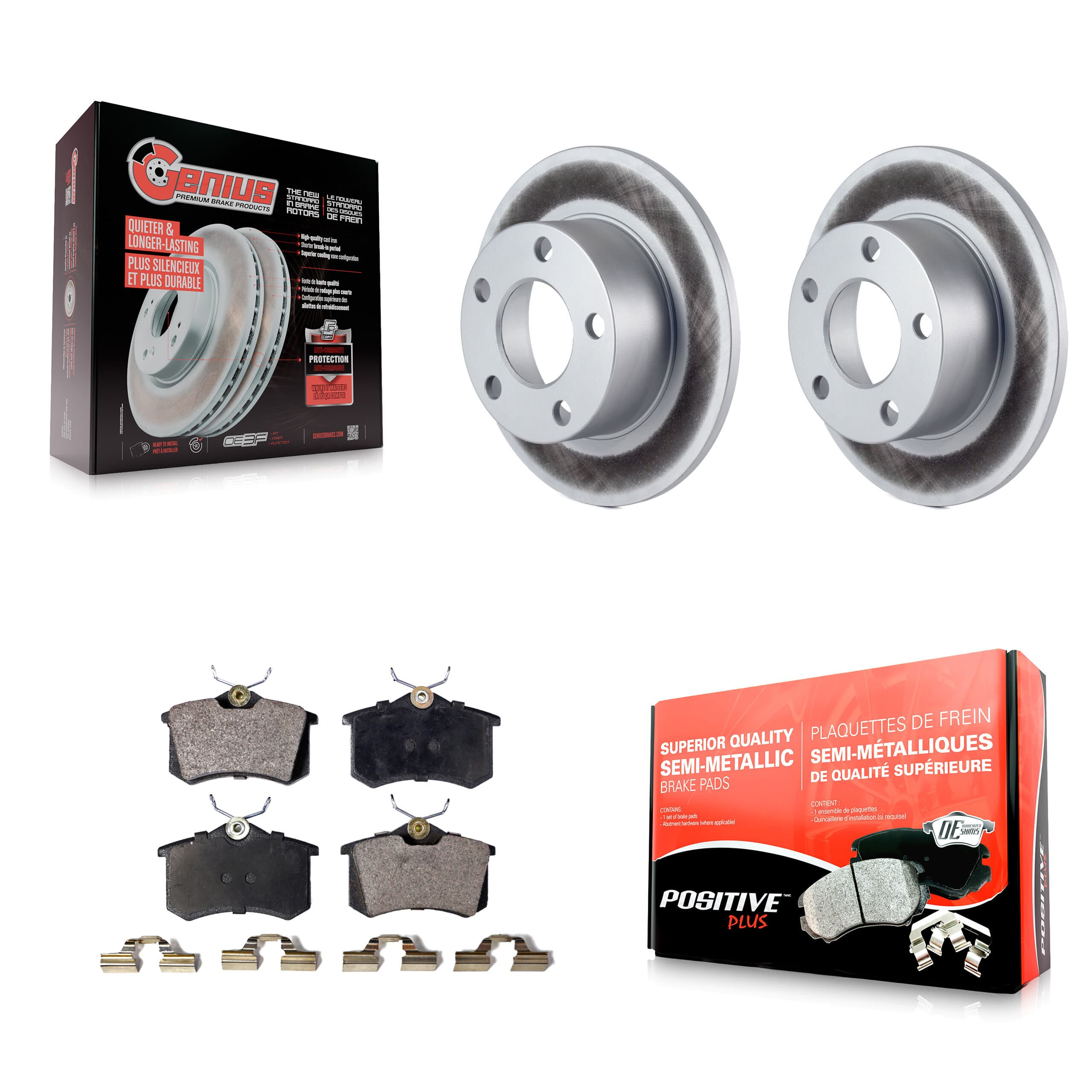 Transit Auto - KGF-101344 - Rear Disc Brake Kits image 1