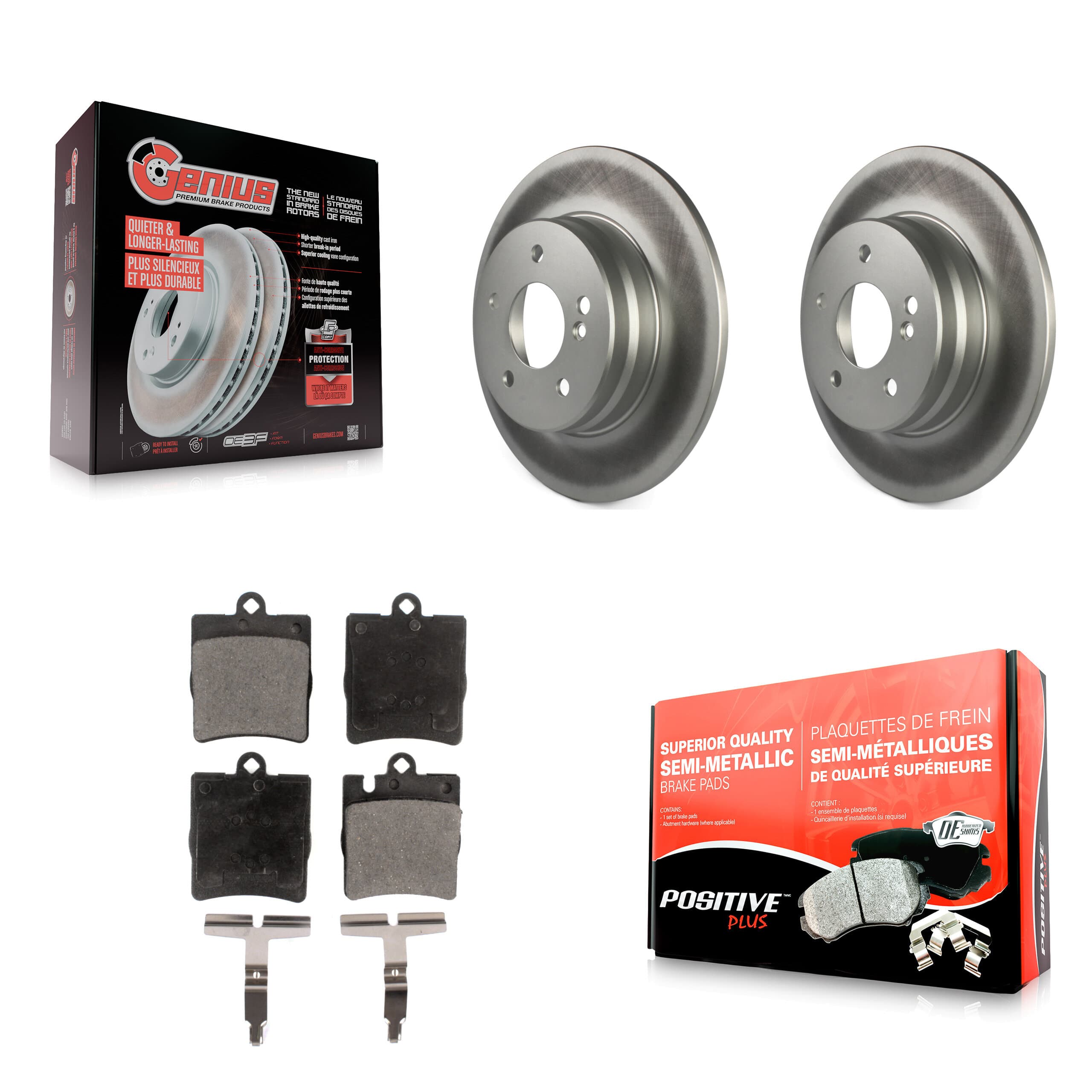 Transit Auto - KGF-101354 - Rear Disc Brake Kits image 1