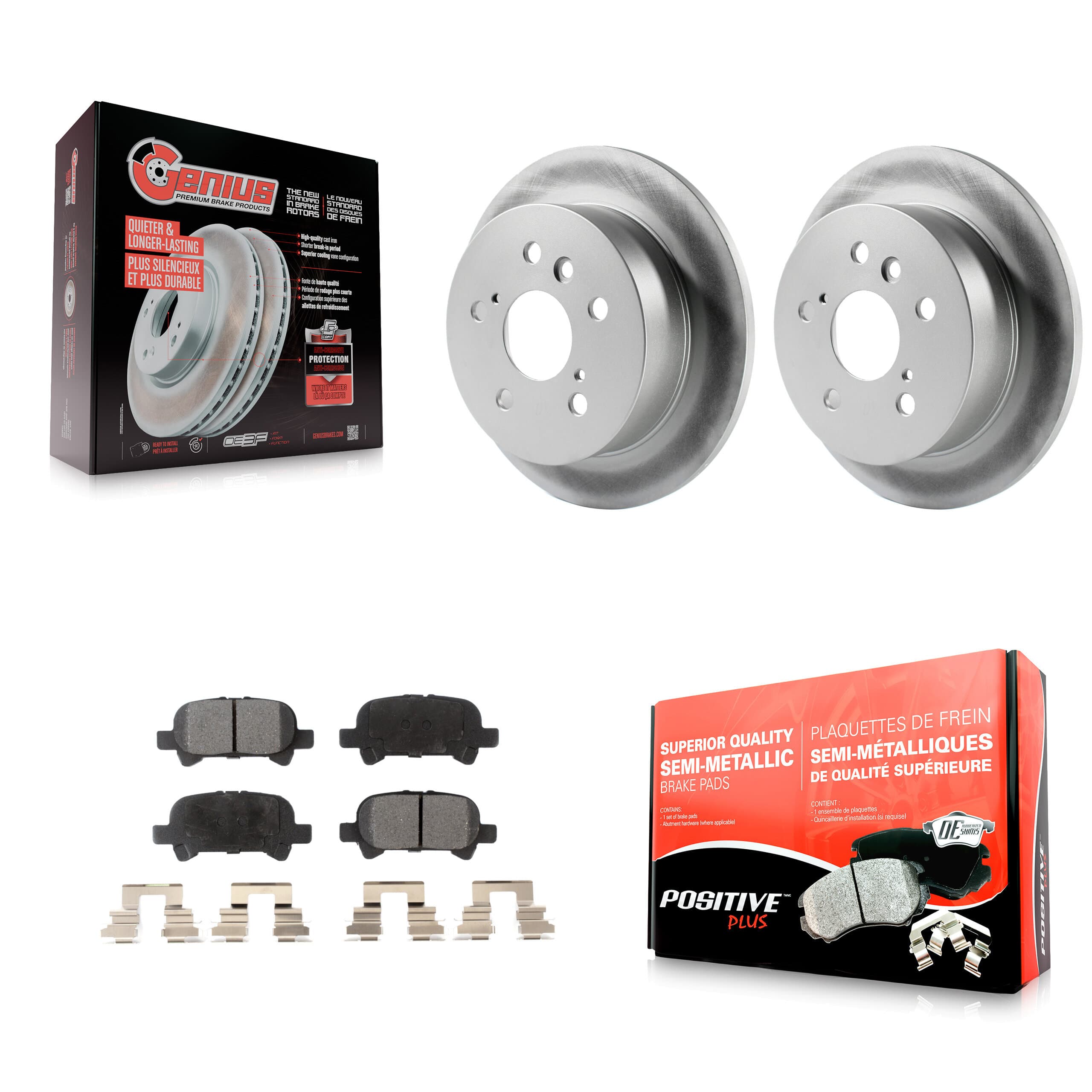 Transit Auto - KGF-101368 - Rear Disc Brake Kits image 1