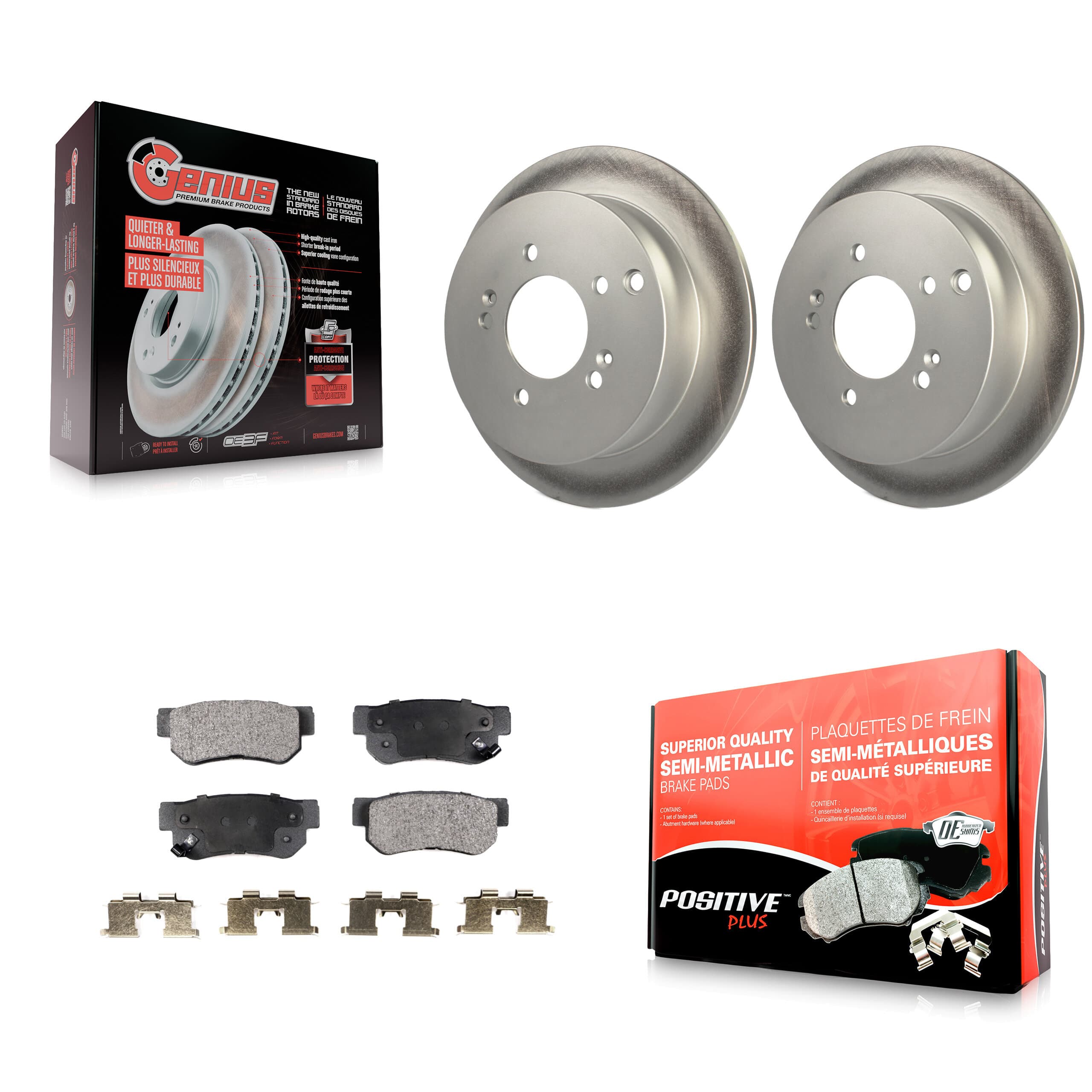 Transit Auto - KGF-101372 - Rear Disc Brake Kits image 1