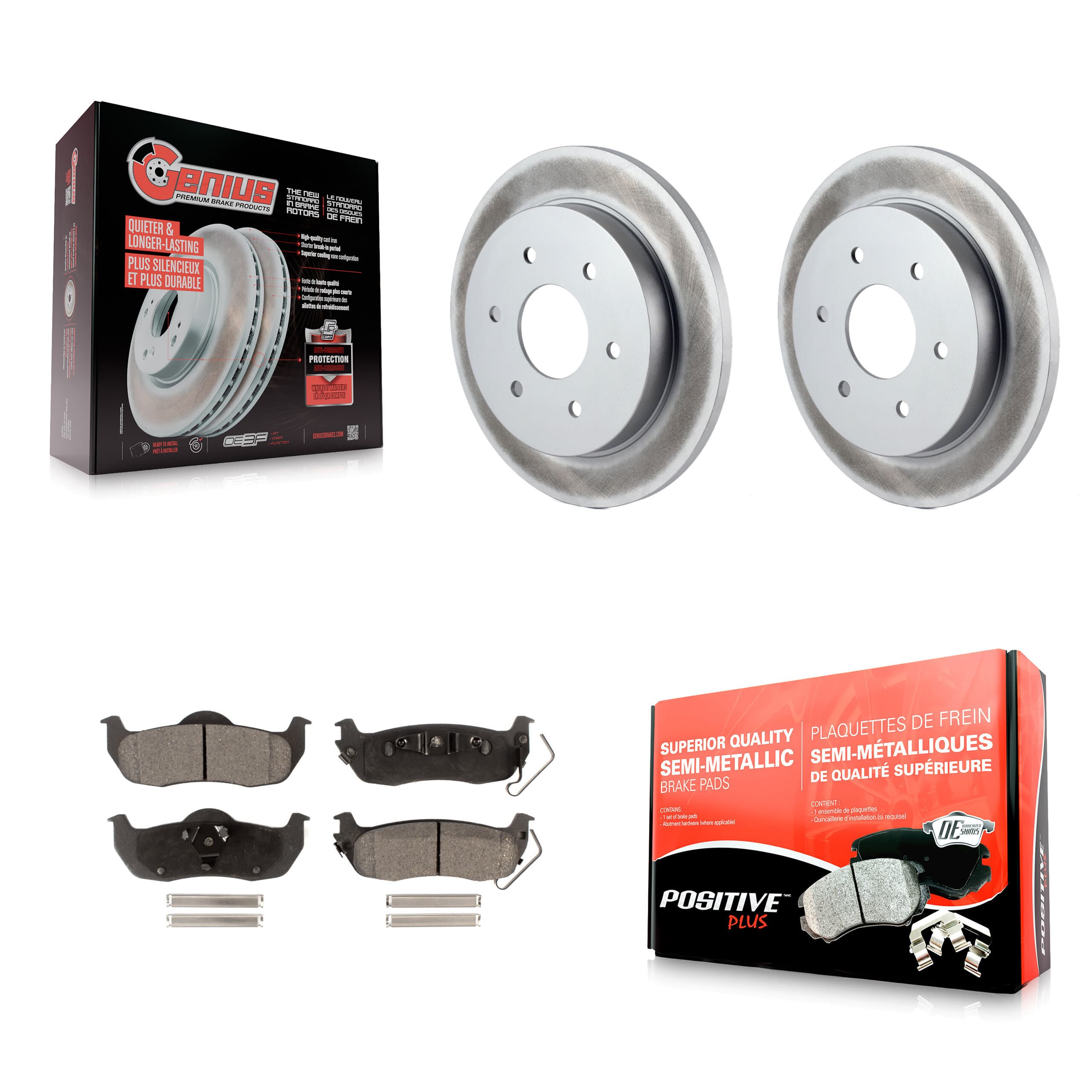 Transit Auto - KGF-101389 - Rear Disc Brake Kits image 1