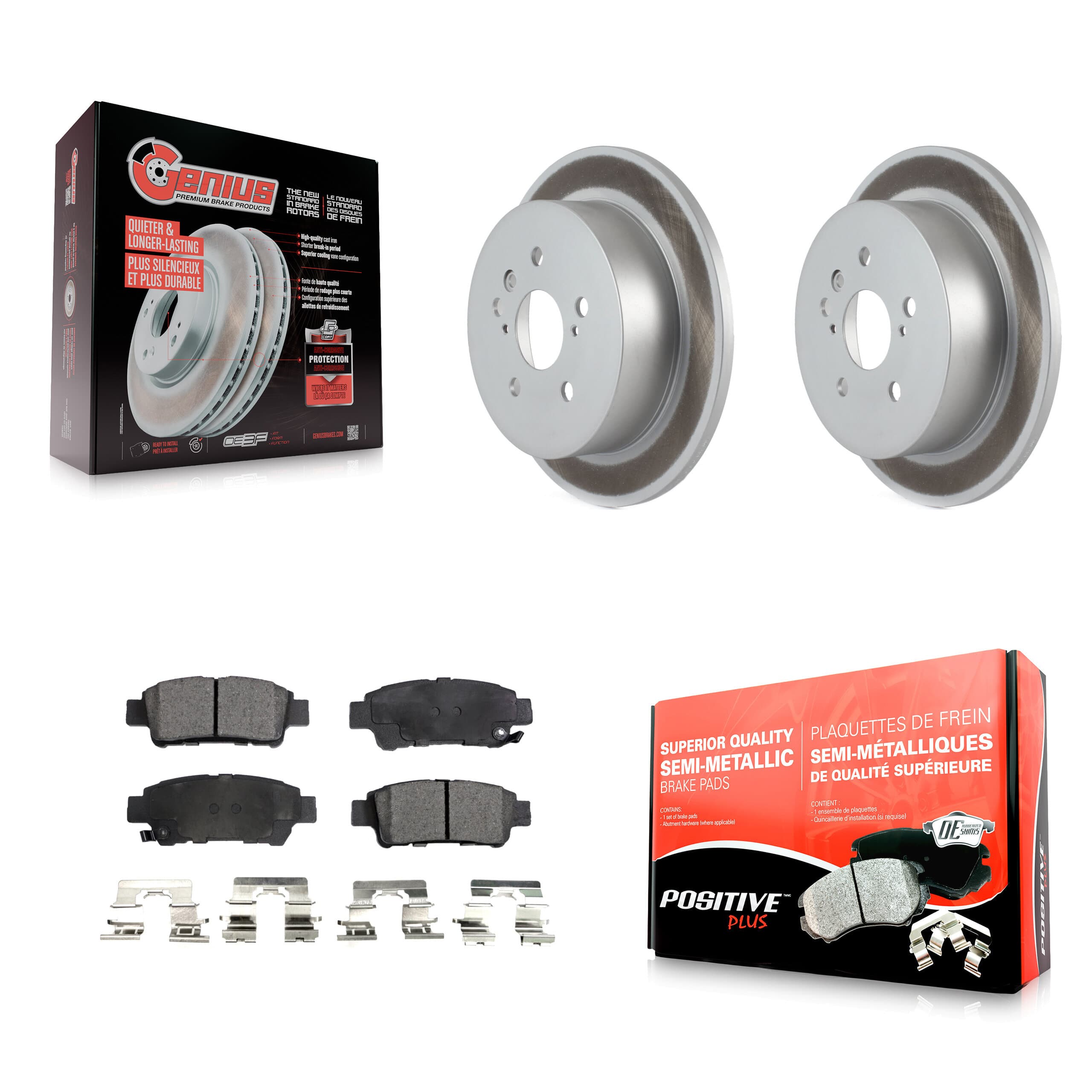 Transit Auto - KGF-101393 - Rear Disc Brake Kits image 1