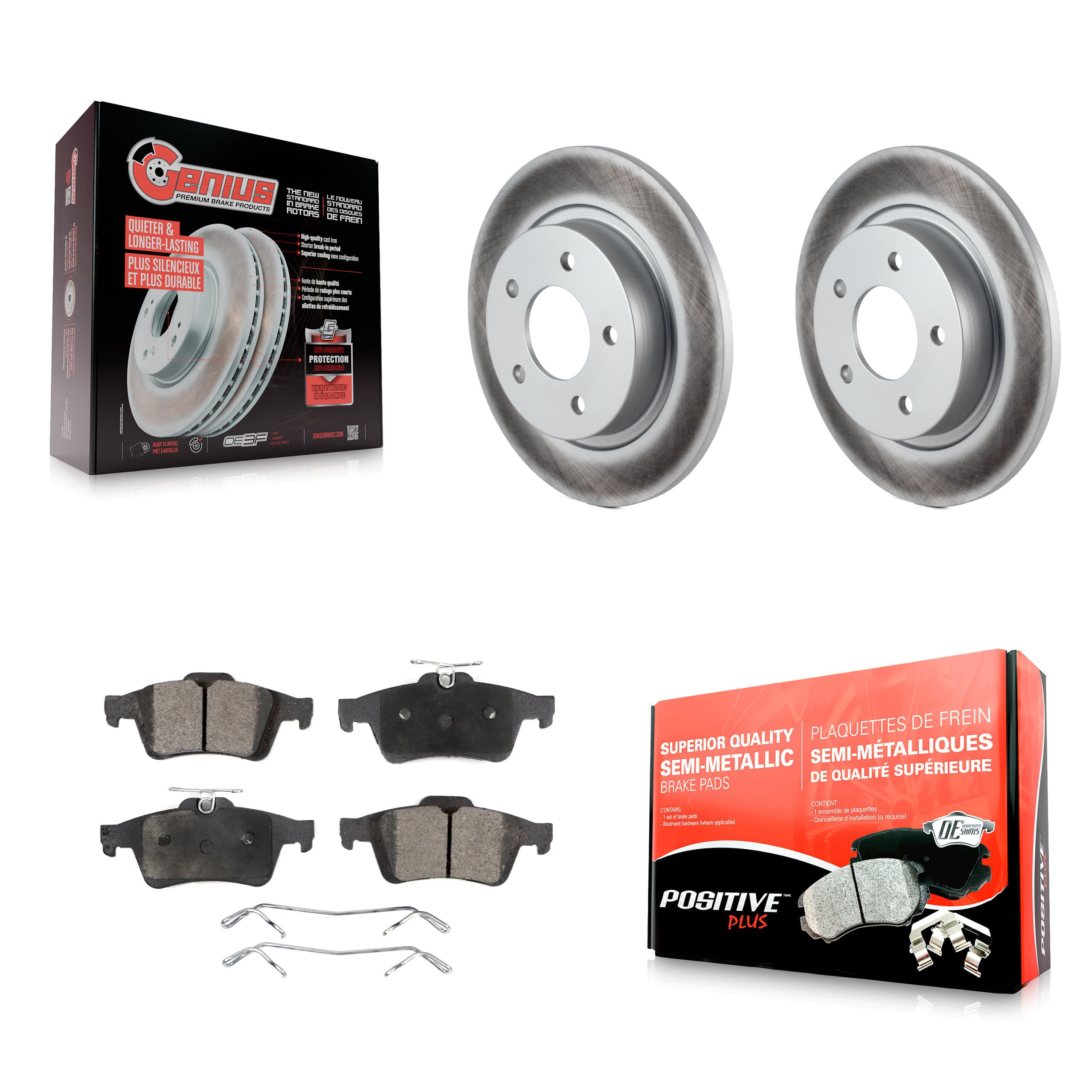Transit Auto - KGF-101401 - Rear Disc Brake Kits image 1