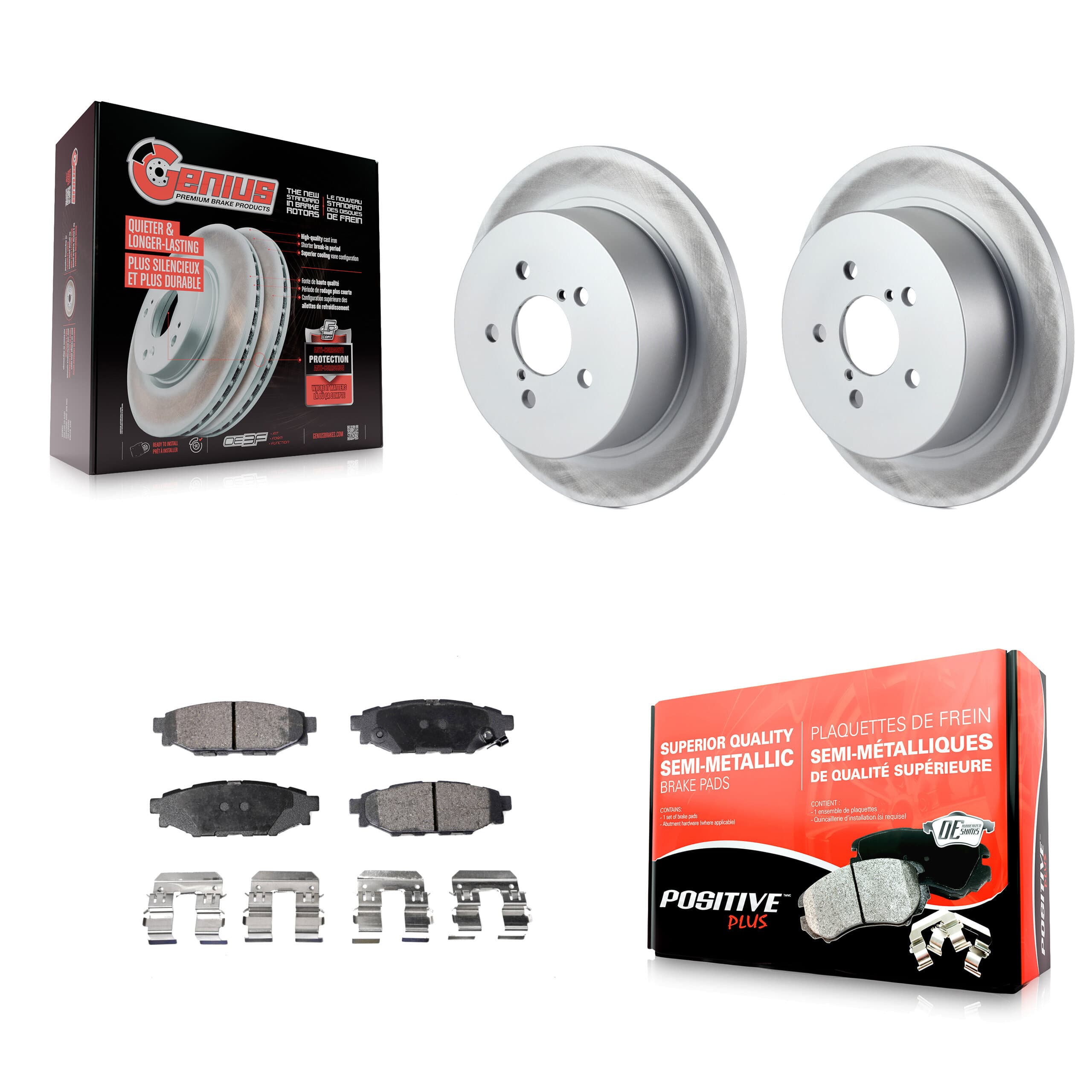 Transit Auto - KGF-101417 - Rear Disc Brake Kits image 1