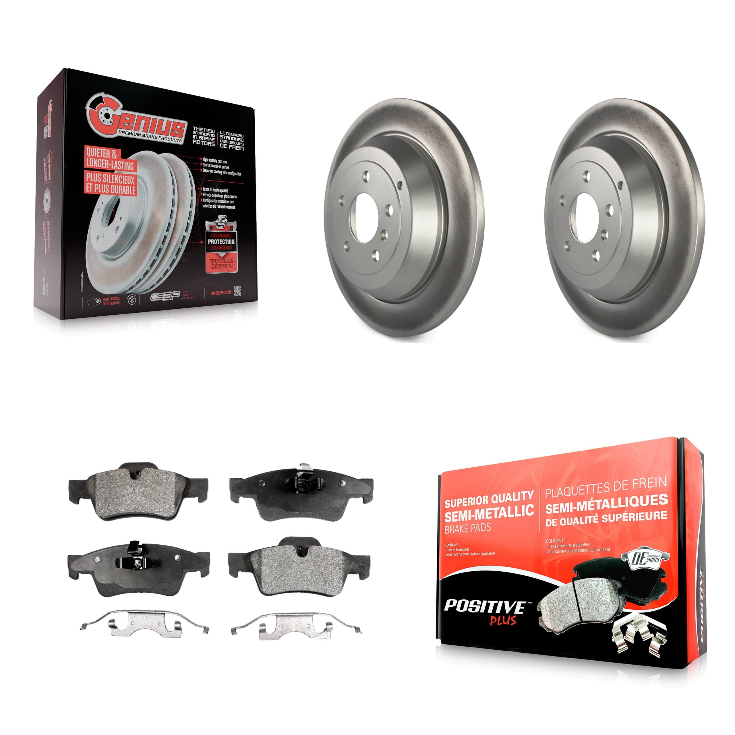 Transit Auto - KGF-101434 - Rear Disc Brake Kits image 1