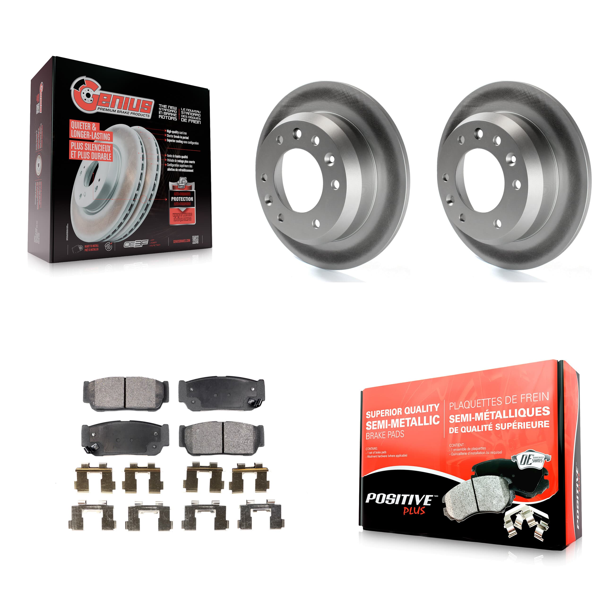 Transit Auto - KGF-101438 - Rear Disc Brake Kits image 1