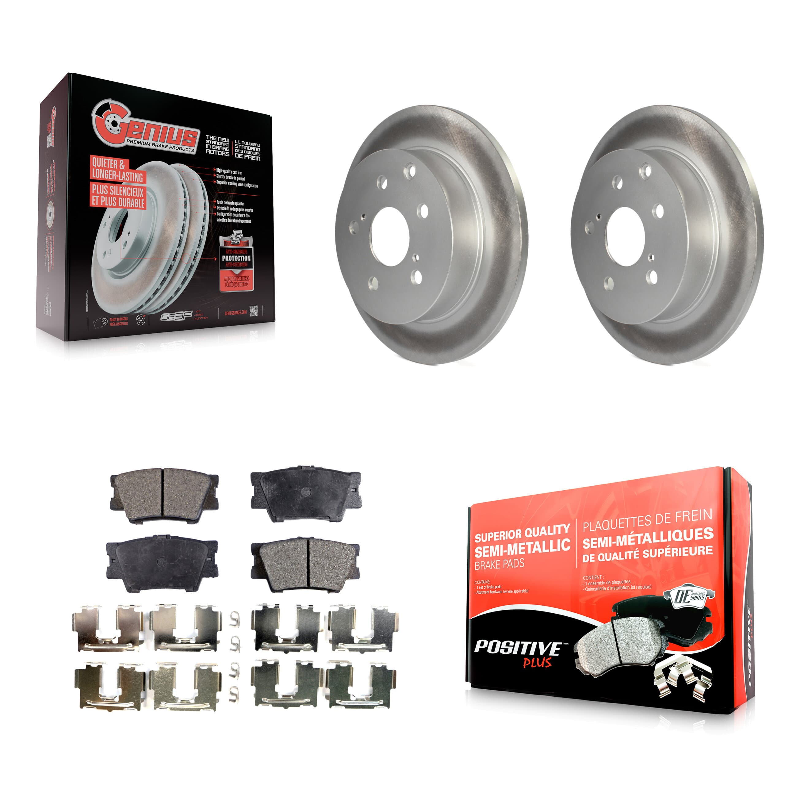 Transit Auto - KGF-101445 - Rear Disc Brake Kits image 1