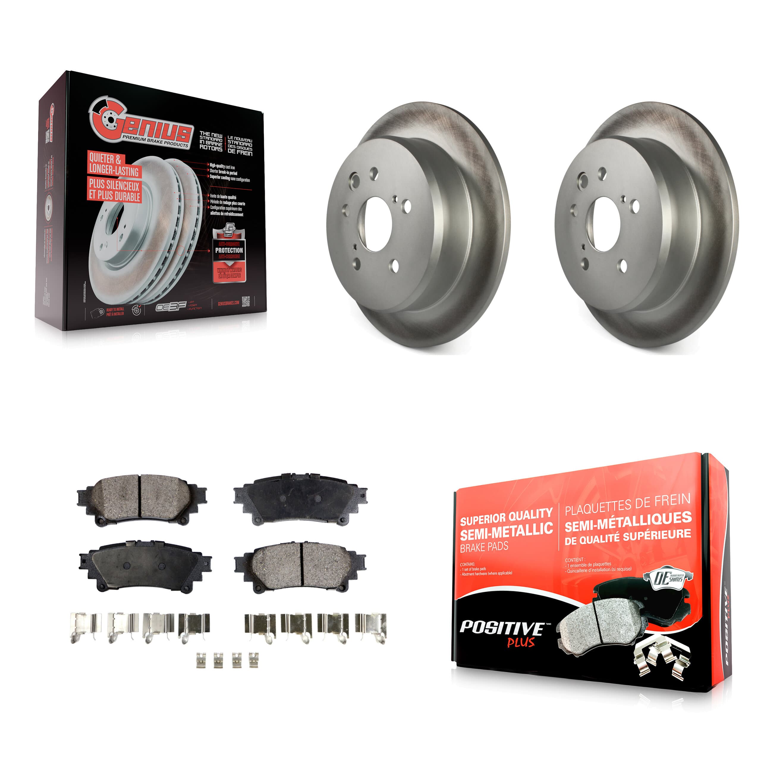Transit Auto - KGF-101448 - Rear Disc Brake Kits image 1