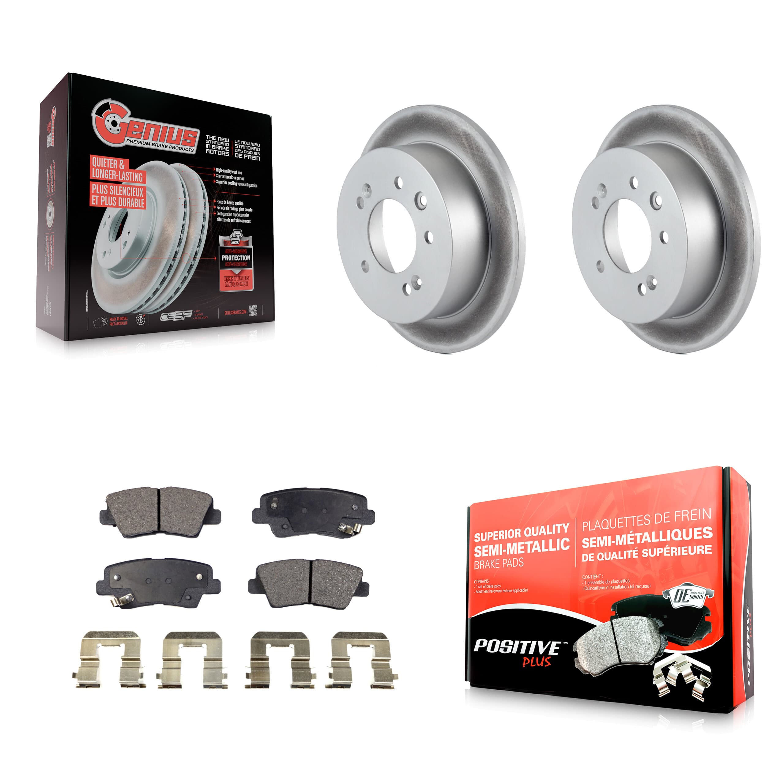 Transit Auto - KGF-101453 - Rear Disc Brake Kits image 1