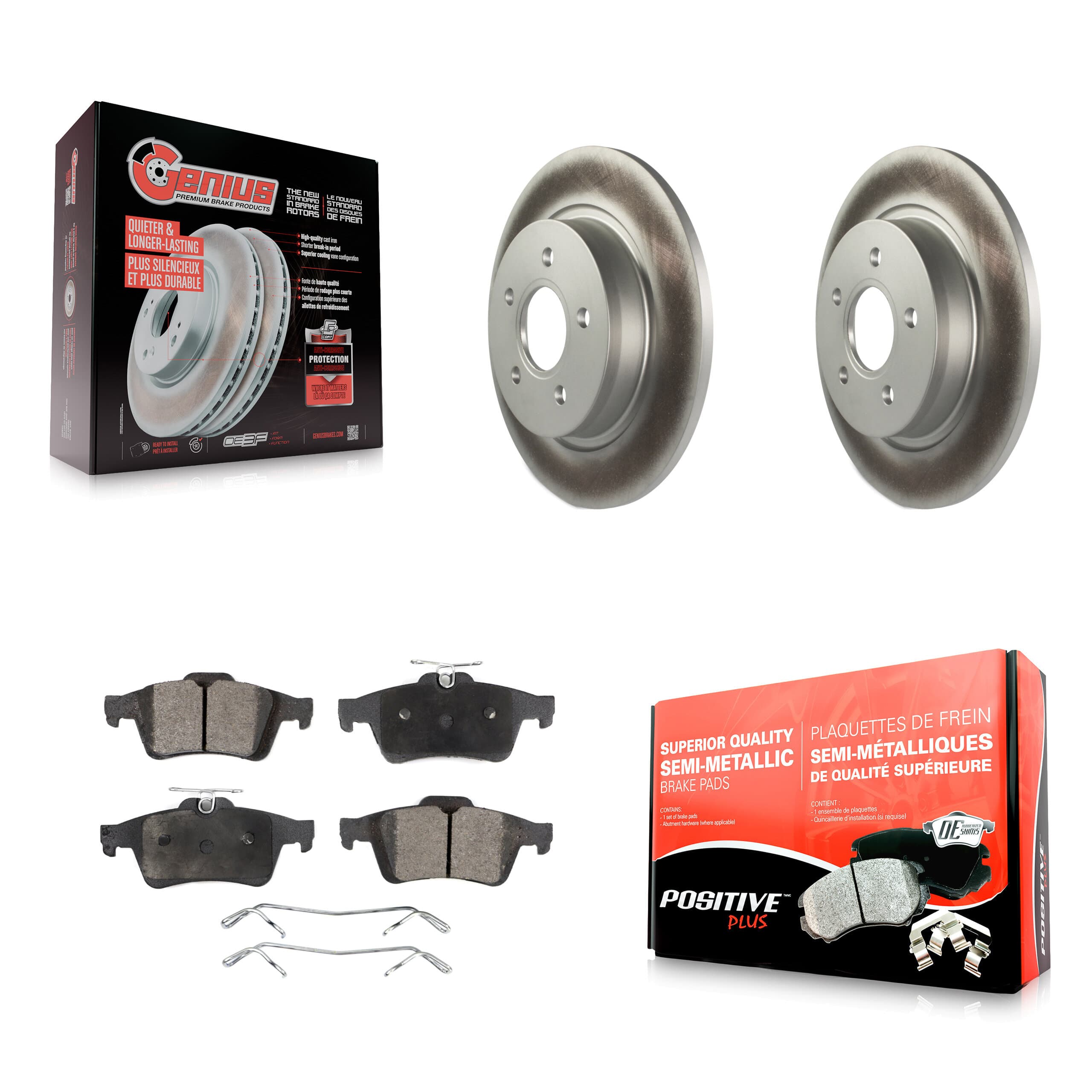 Transit Auto - KGF-101458 - Rear Disc Brake Kits image 1