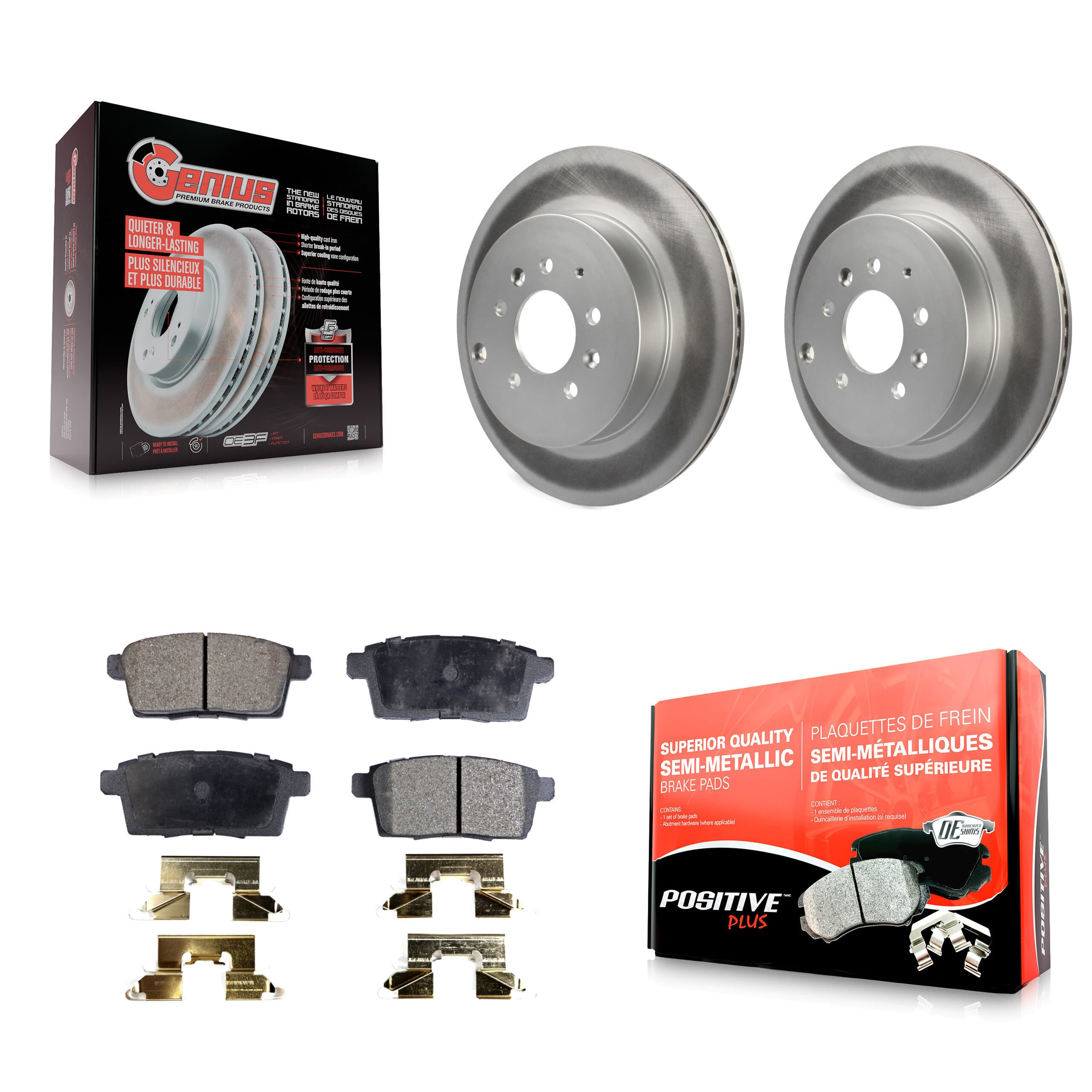 Transit Auto - KGF-101463 - Rear Disc Brake Kits image 1