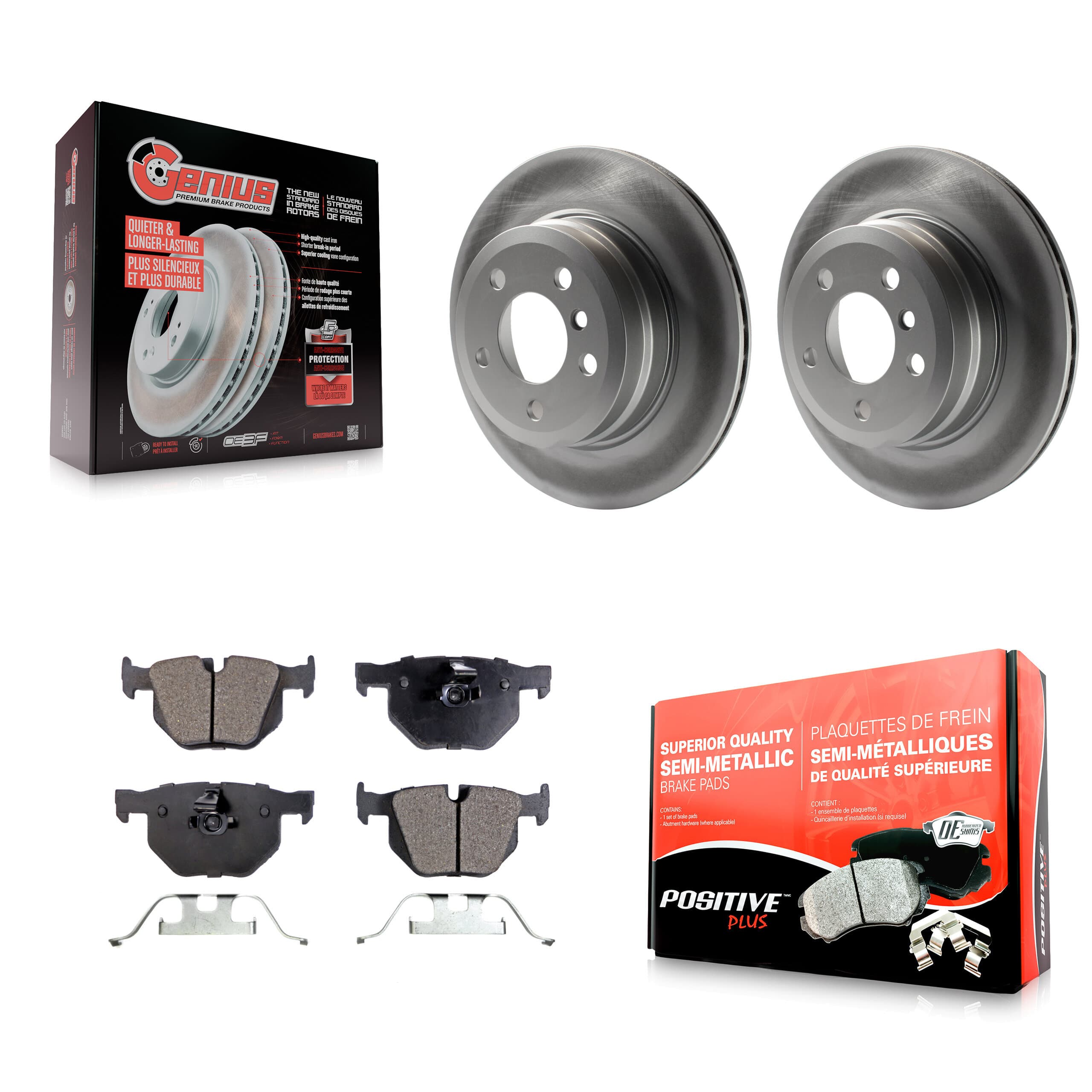 Transit Auto - KGF-101465 - Rear Disc Brake Kits image 1
