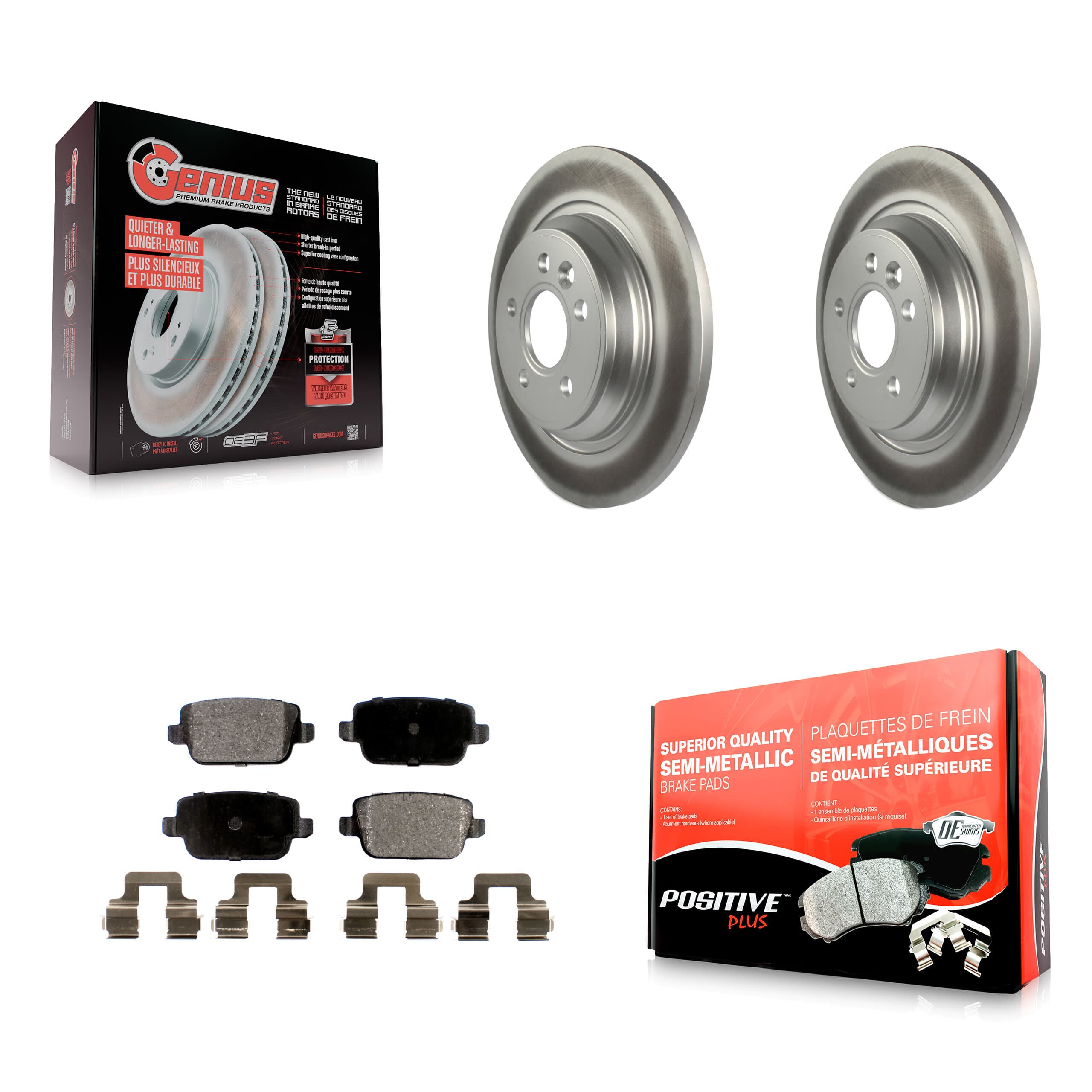 Transit Auto - KGF-101473 - Rear Disc Brake Kits image 1