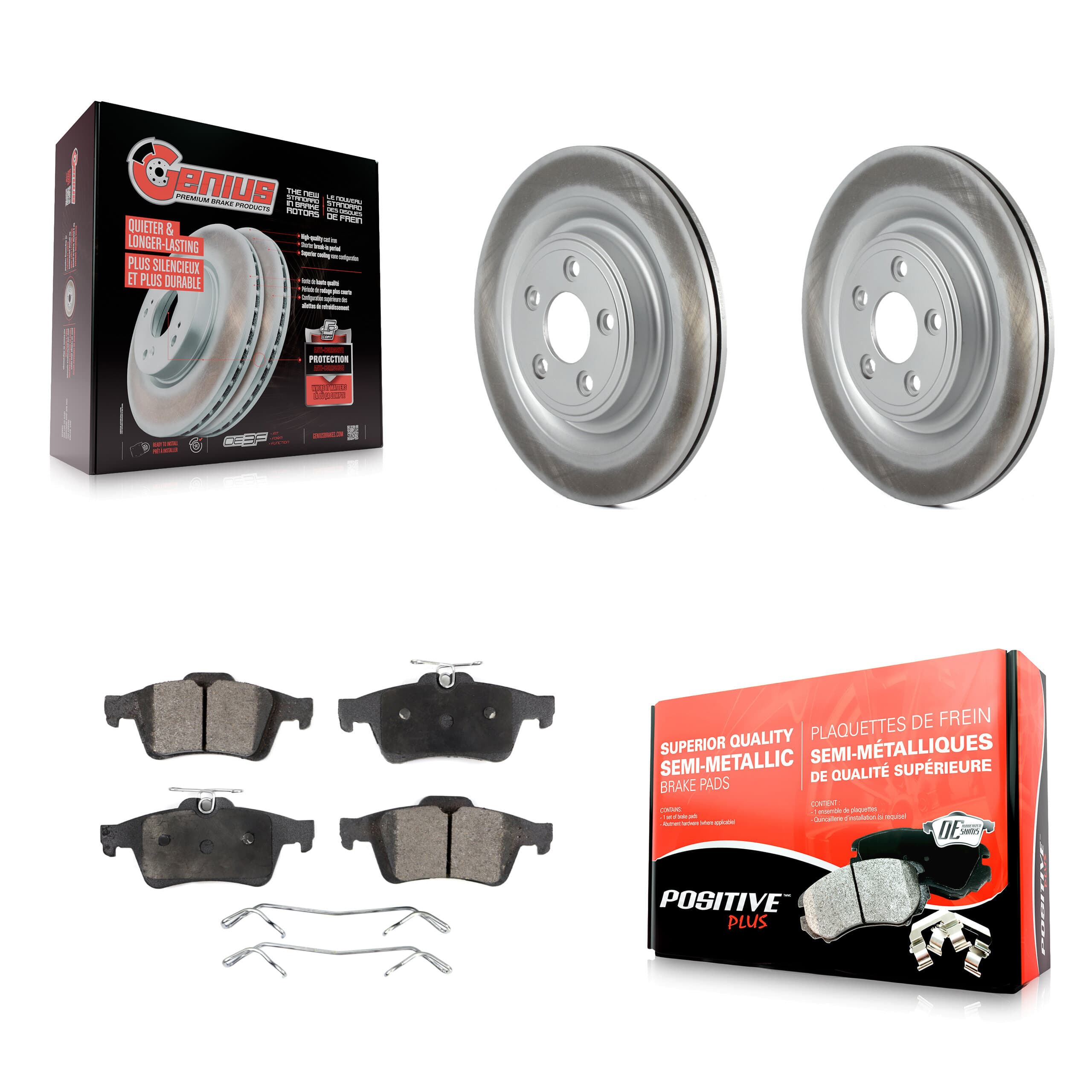 Transit Auto - KGF-101482 - Rear Disc Brake Kits image 1