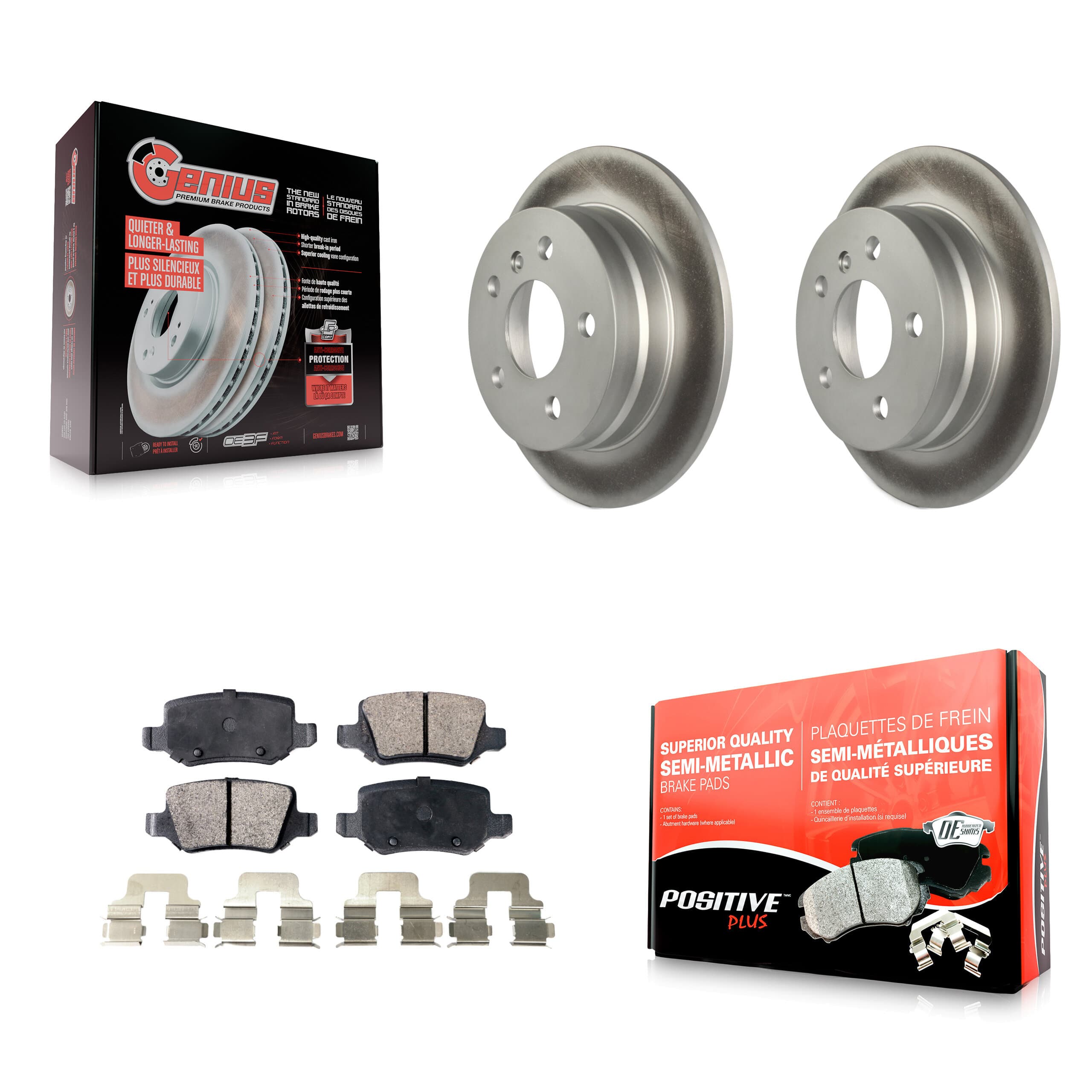 Transit Auto - KGF-101484 - Rear Disc Brake Kits image 1