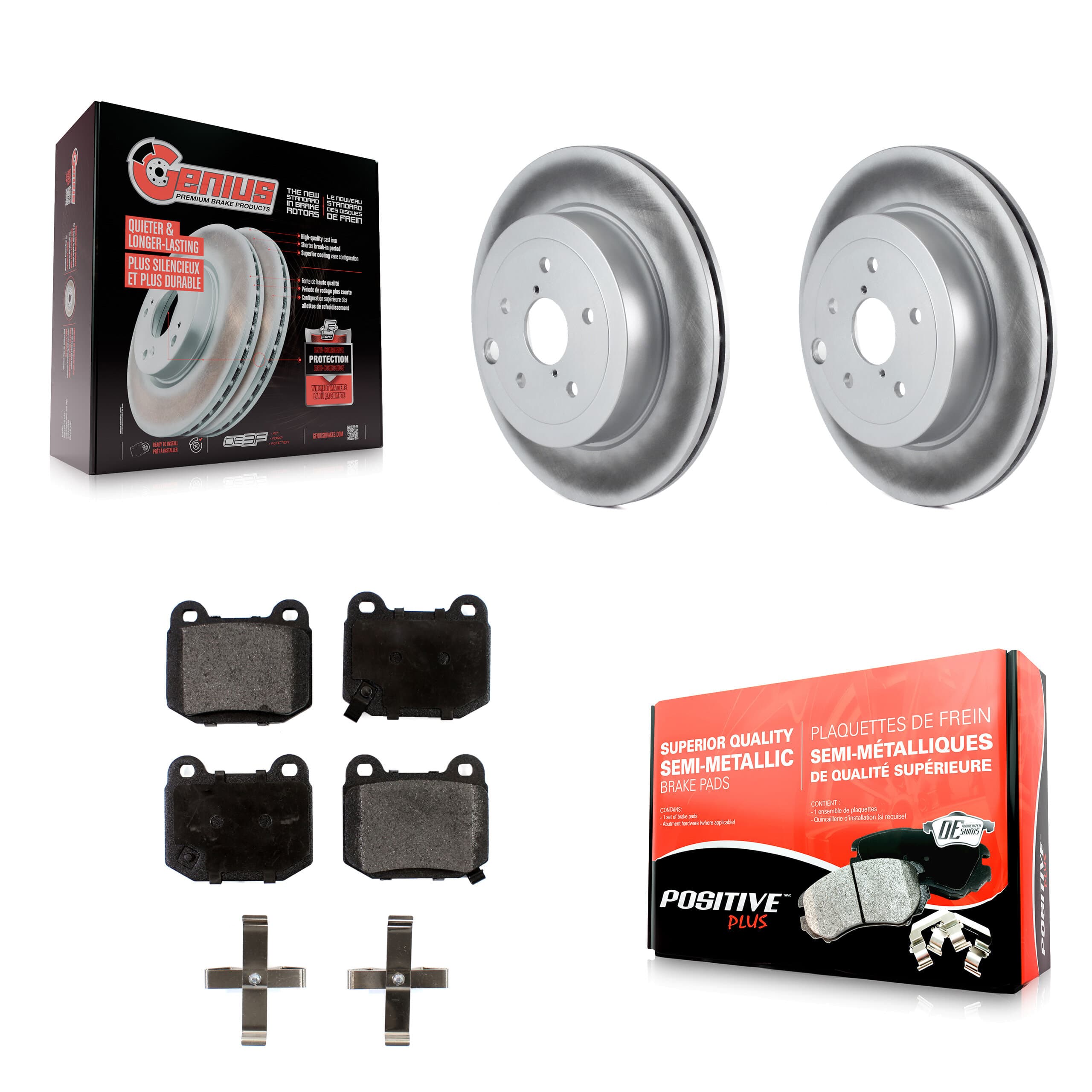 Transit Auto - KGF-101485 - Rear Disc Brake Kits image 1